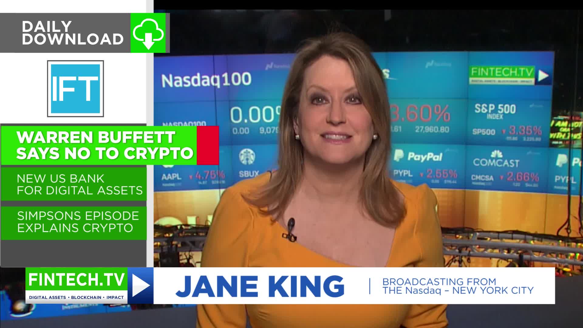 Daily Download: Warren Buffett, Crypto & The Simpsons