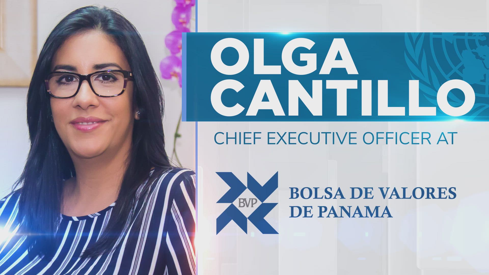 Olga Cantillo, CEO of the Panama Stock Exchange