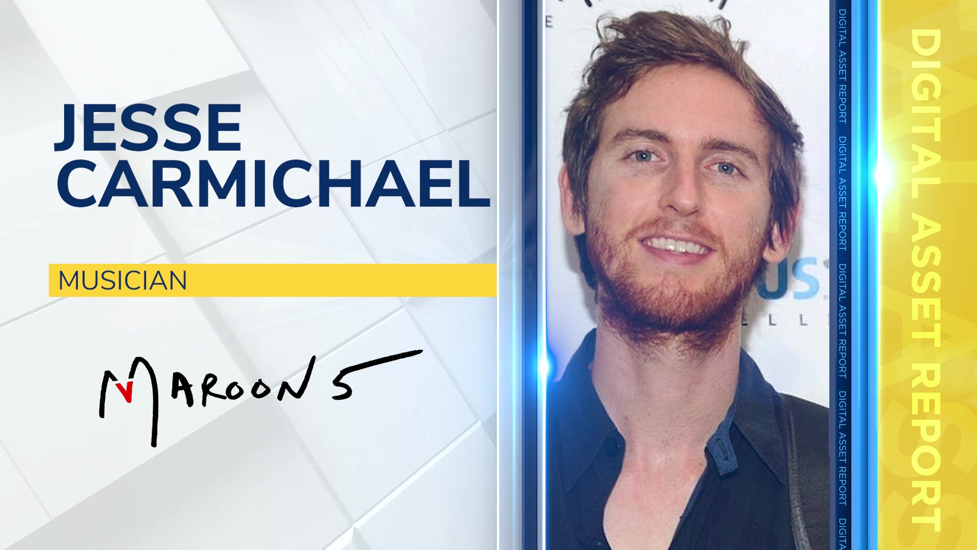 Jesse Carmichael from Maroon5