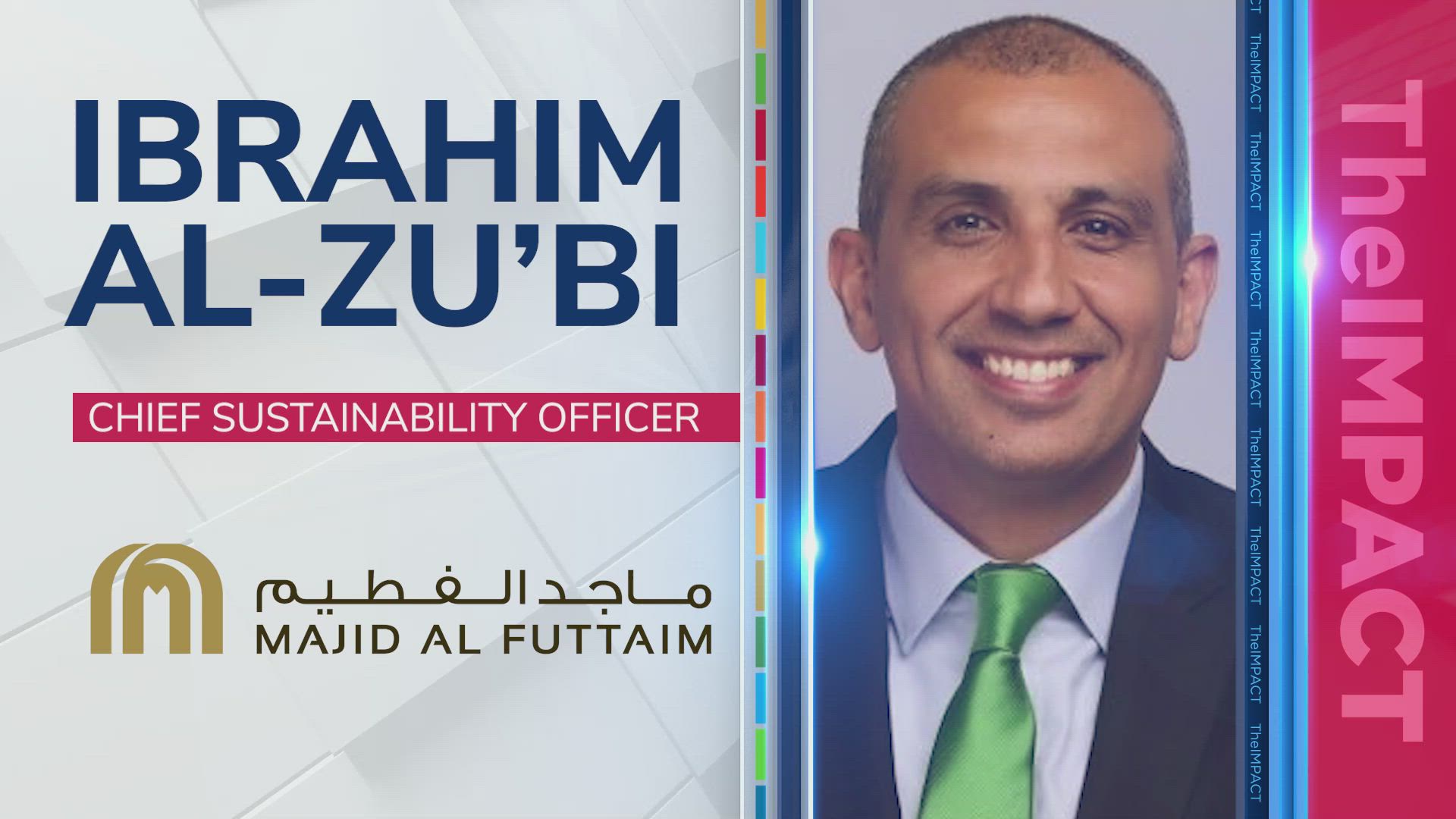 Ibrahim Al-Zu’bi, Chief Sustainability Officer at Majid Al Futtaim Holding