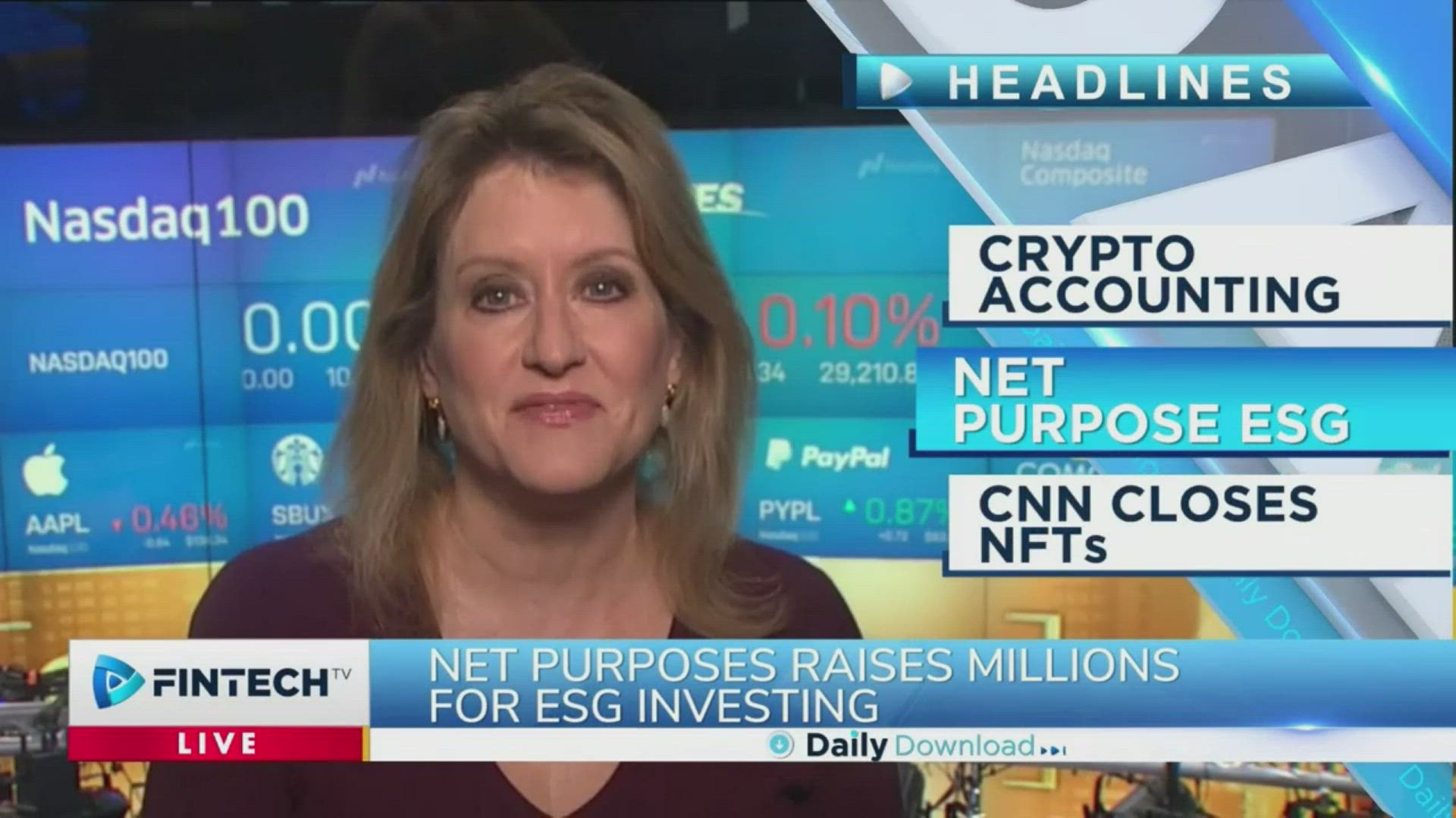 Crypto Accounting, Net Purpose ESG, CNN Closes NFTs