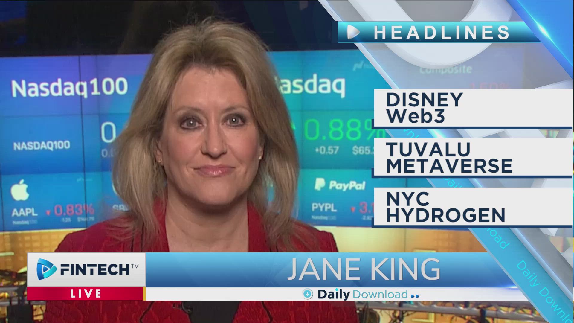 Disney Web3, Tuvalu Metaverse, NYC Hydrogen