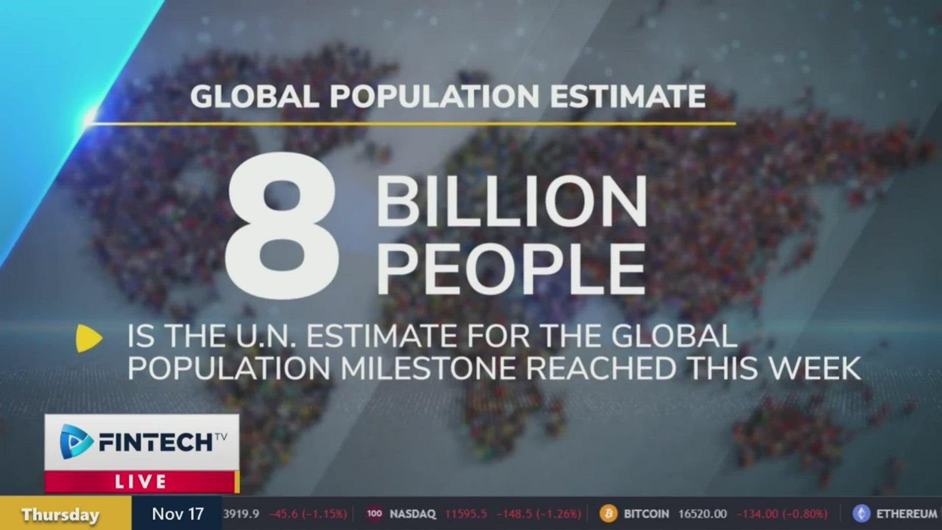 8 Billion People In The World!