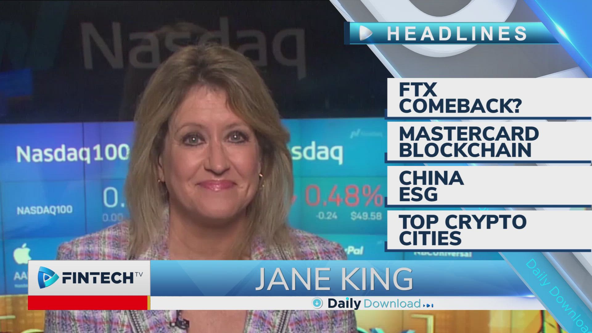 FTX comeback?, Mastercard blockchain, China ESG, Top crypto cities