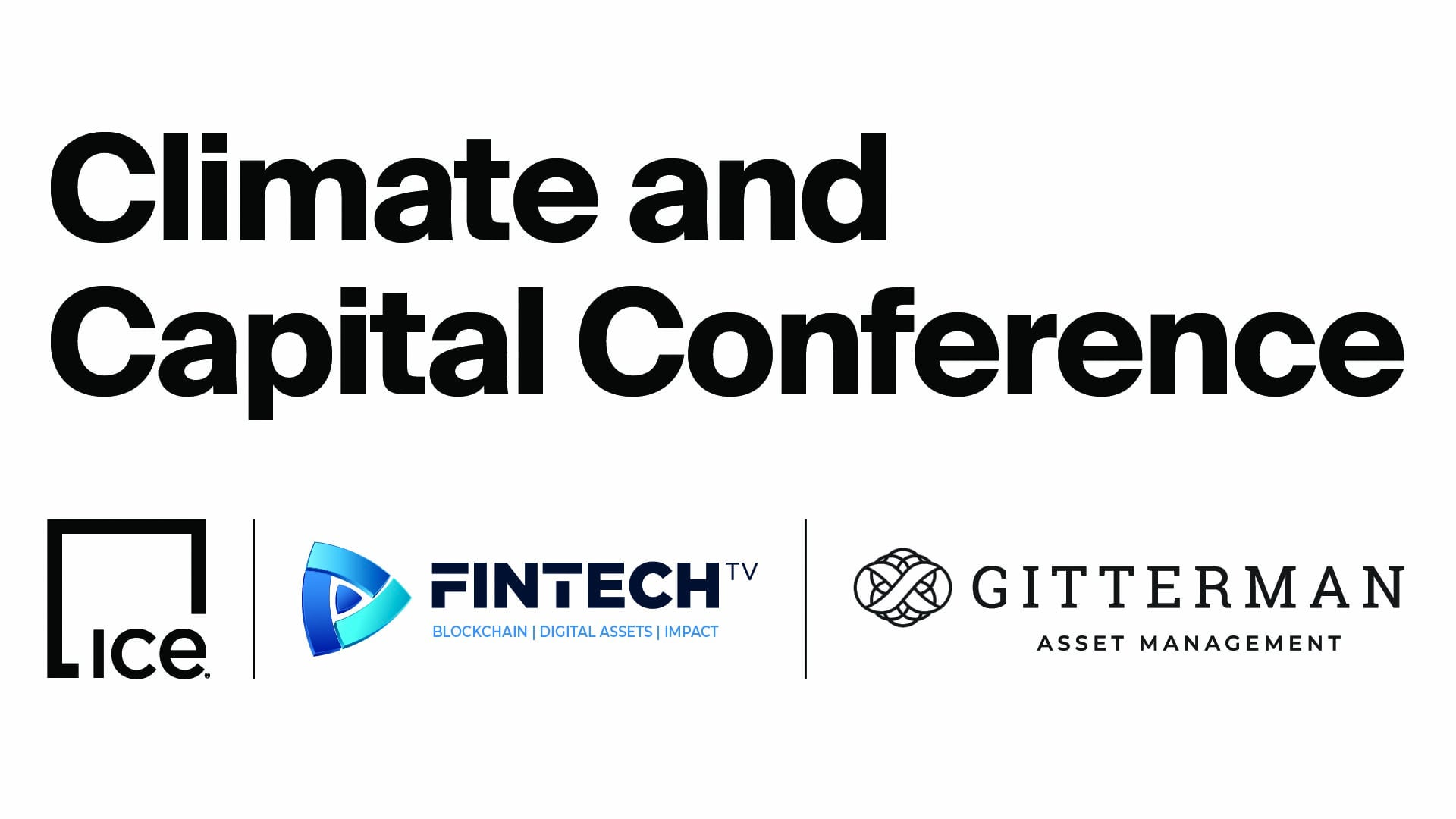 ICE Climate and Capital Conference – Live 2023