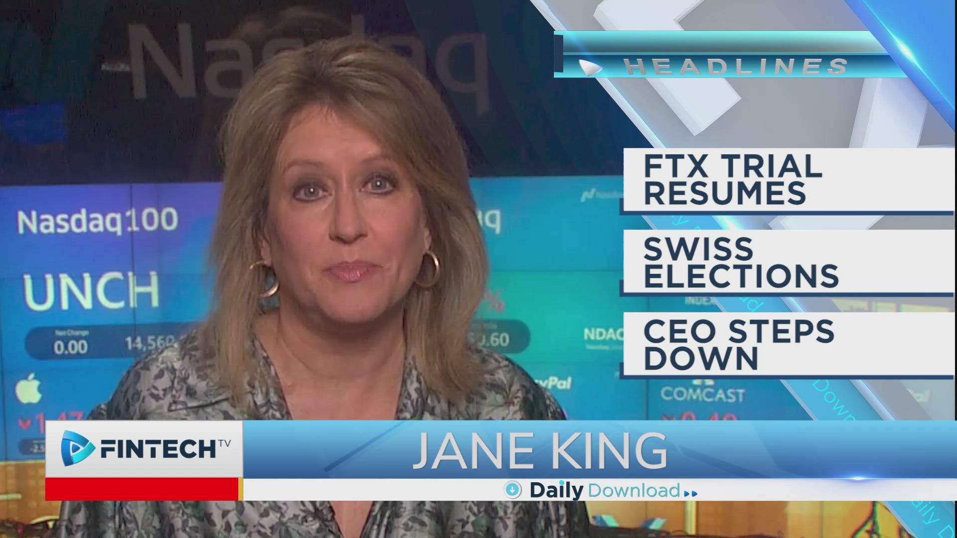 FTX trial resumes, Swiss elections, CEO steps down