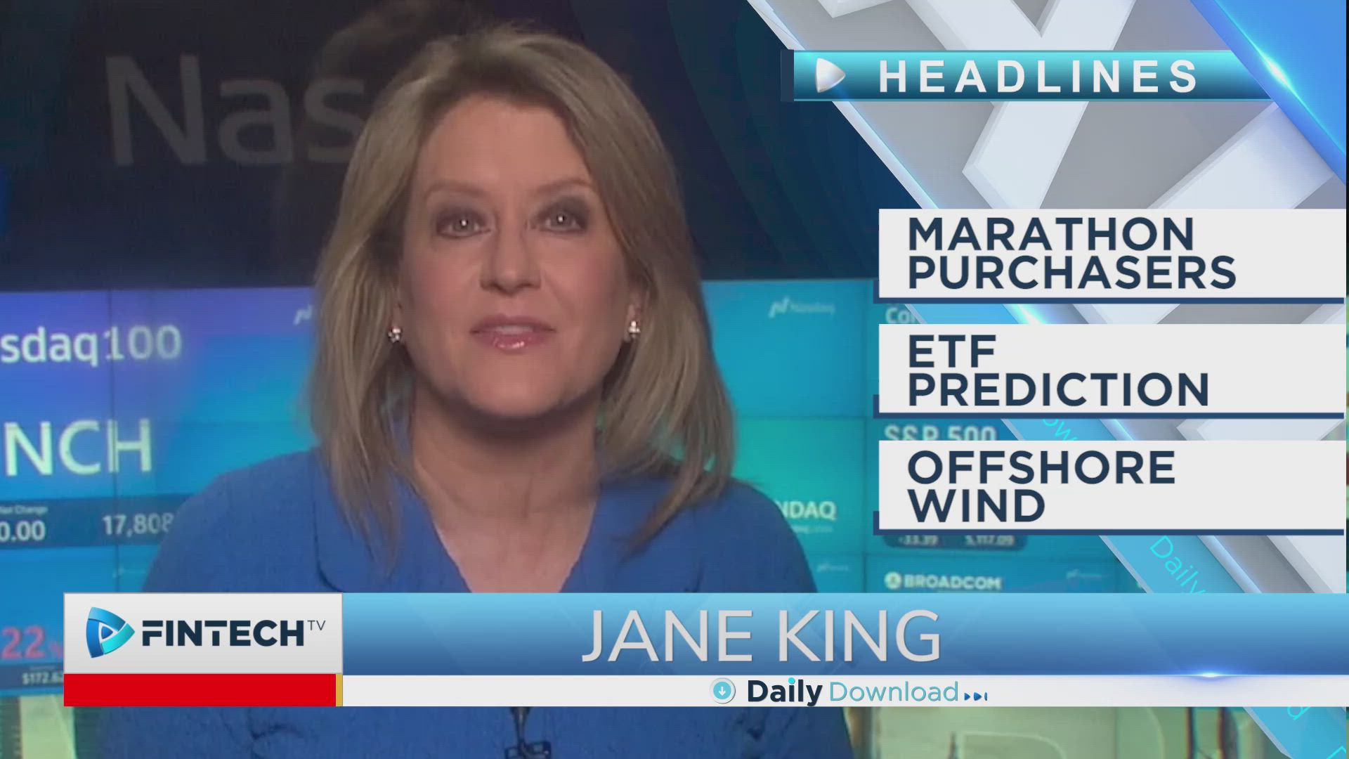 Marathon purchasers, ETF prediction, Offshore wind