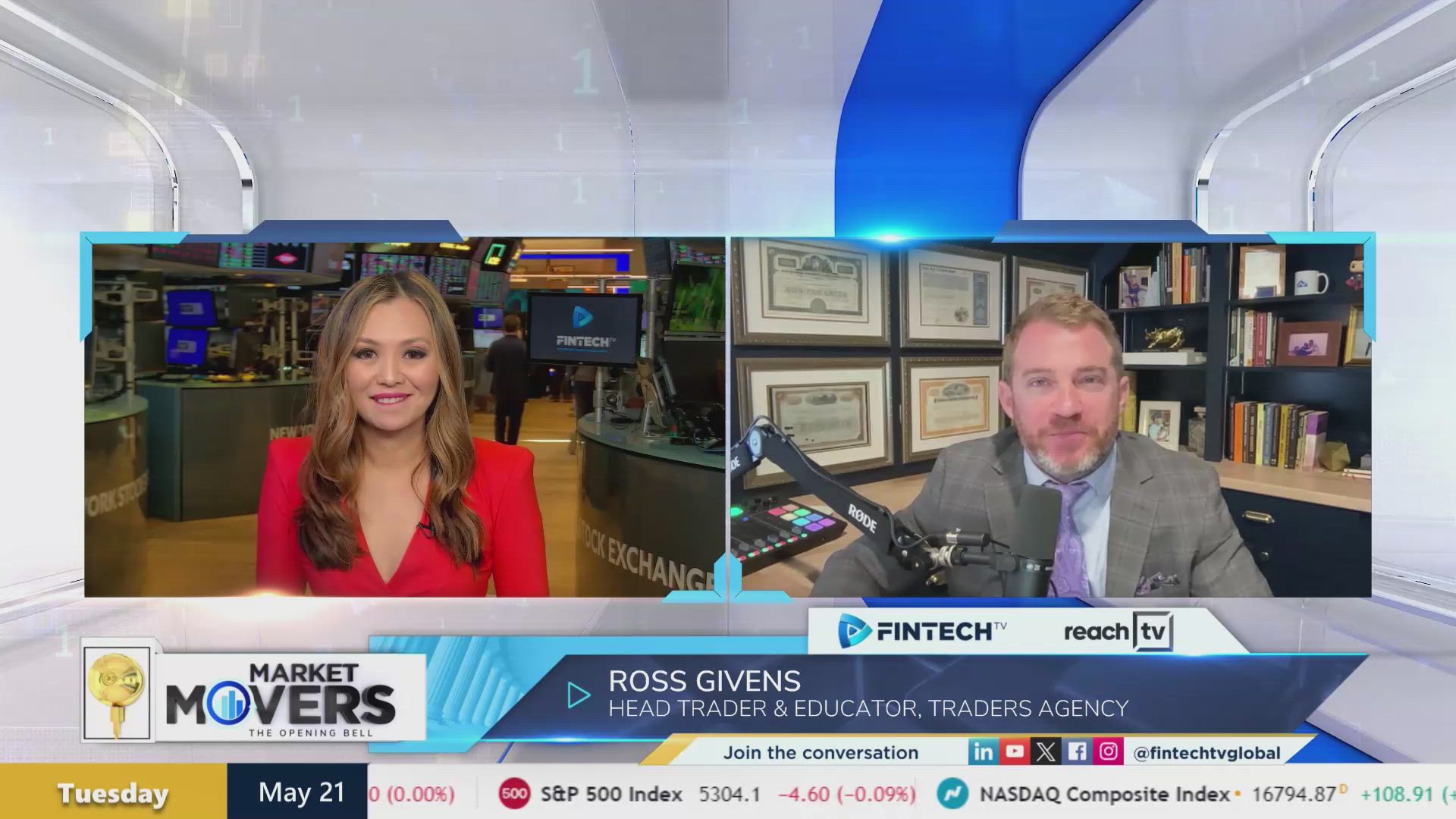 Unpacking recent stock market trends with Ross Givens, Head Trader and Educator at Traders Agency