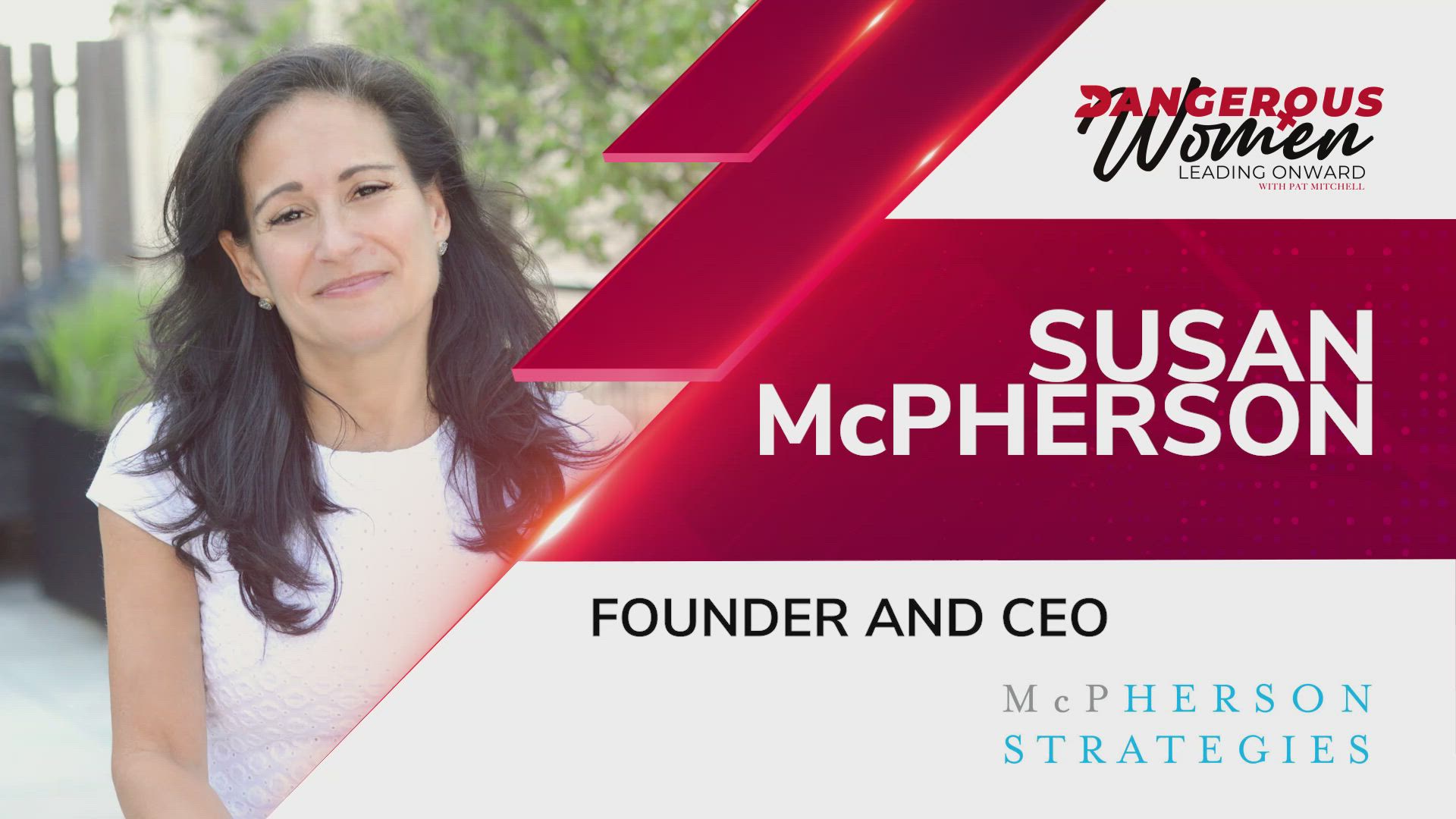 Susan McPherson, Founder & CEO of McPherson Strategies
