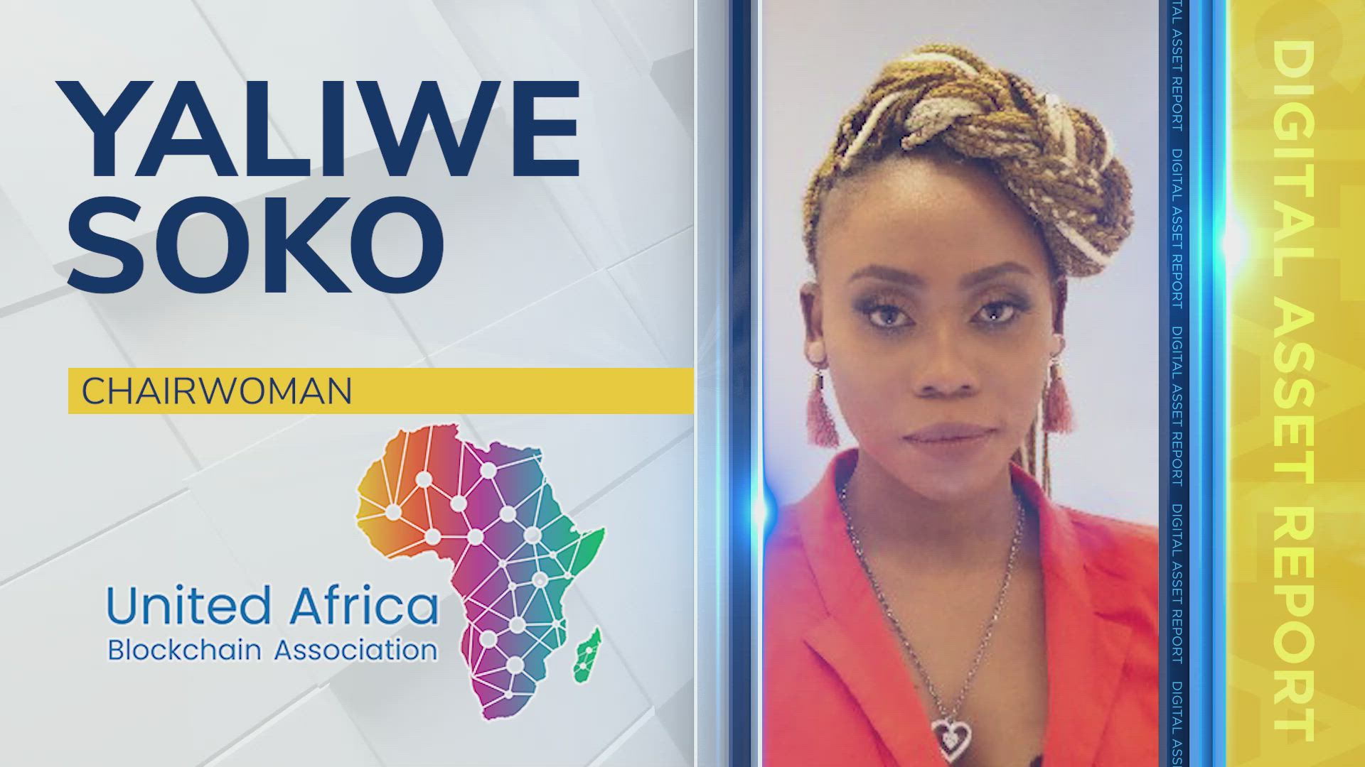 Yaliwe Soko, Chairwoman of the United Africa Blockchain Association