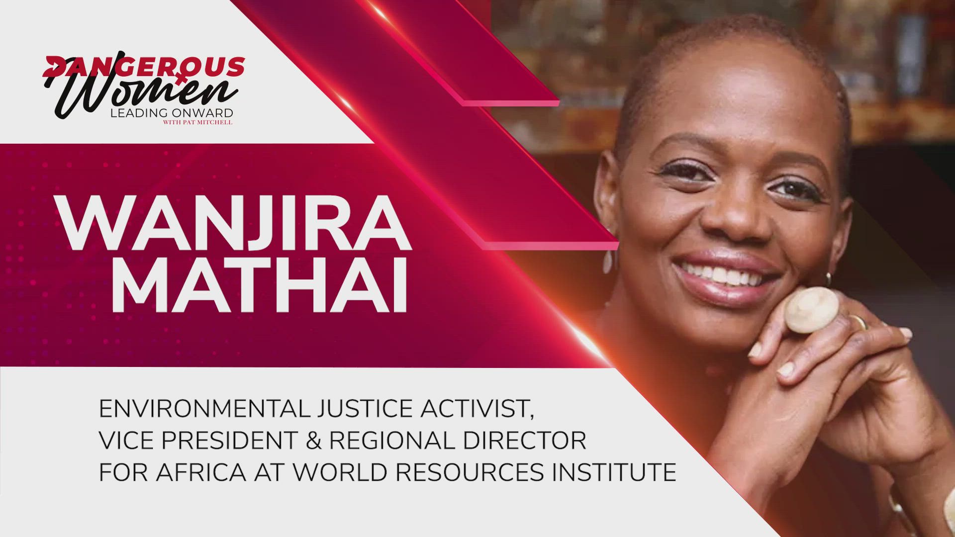 Wanjira Mathai, Environmental Justice Activist, Vice President and Regional Director for Africa at World Resources Institute (WRI)
