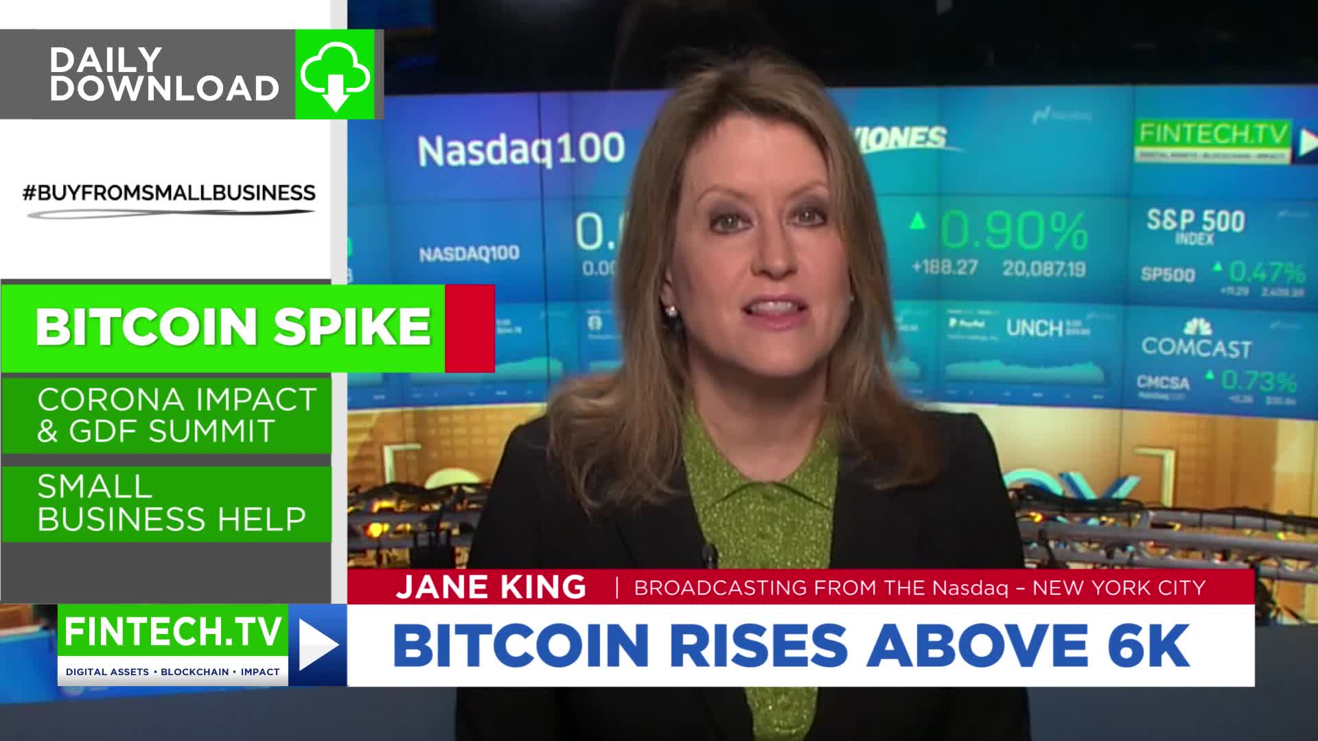Daily Download: Bitcoin Spike, Coronavirus & GDF Summit