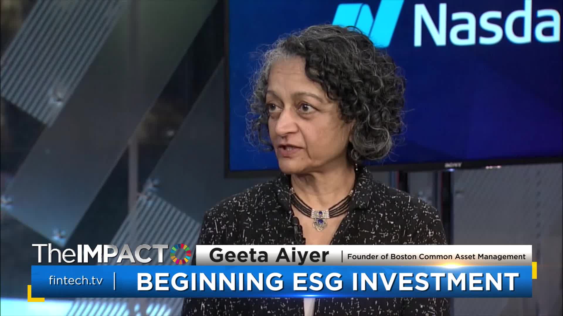 Geeta Aiyer, Founder of Boston Common Asset Management