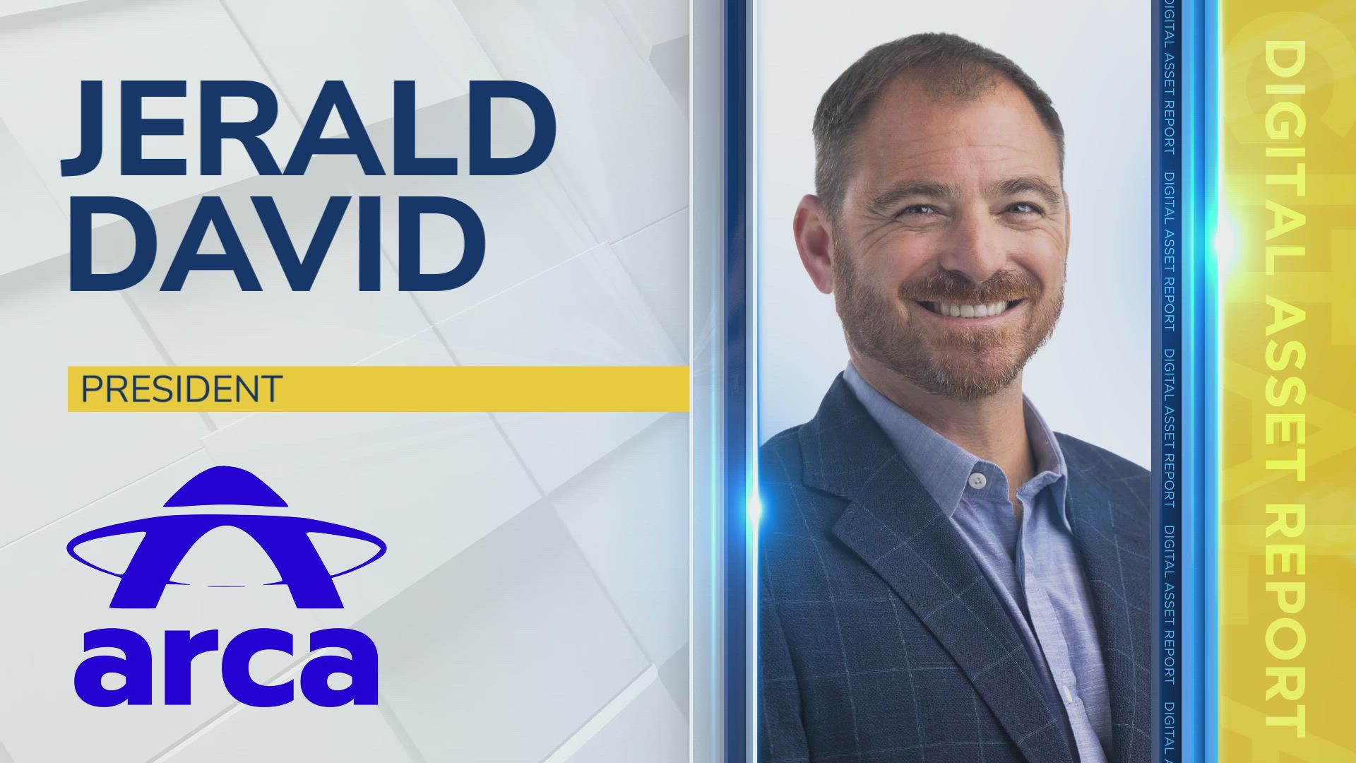 Jerald David, President of Arca Labs