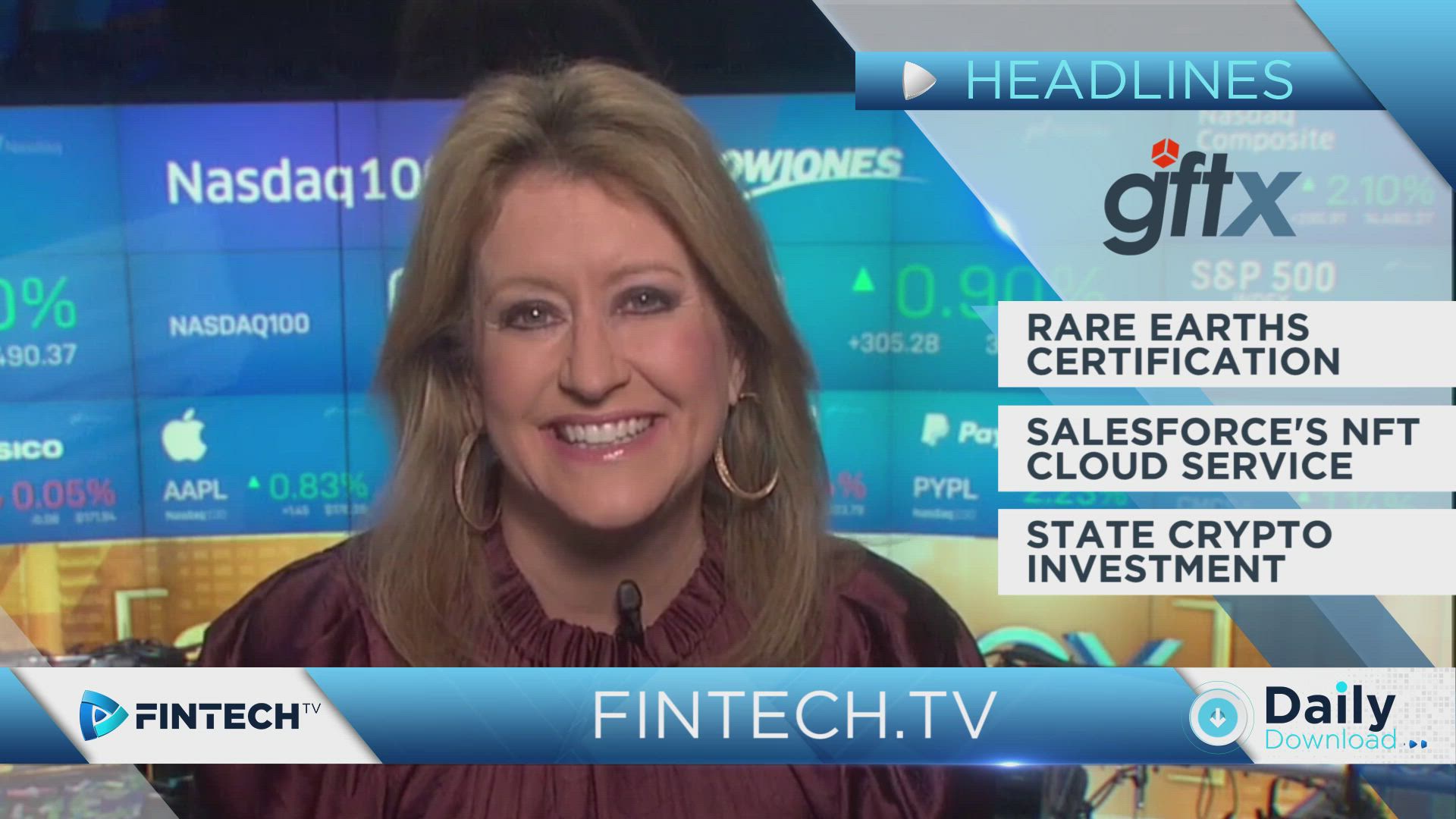 Blockchain rare earth scheme, Salesforce NFT Cloud Services, Tennesse Propose Crypto Investment