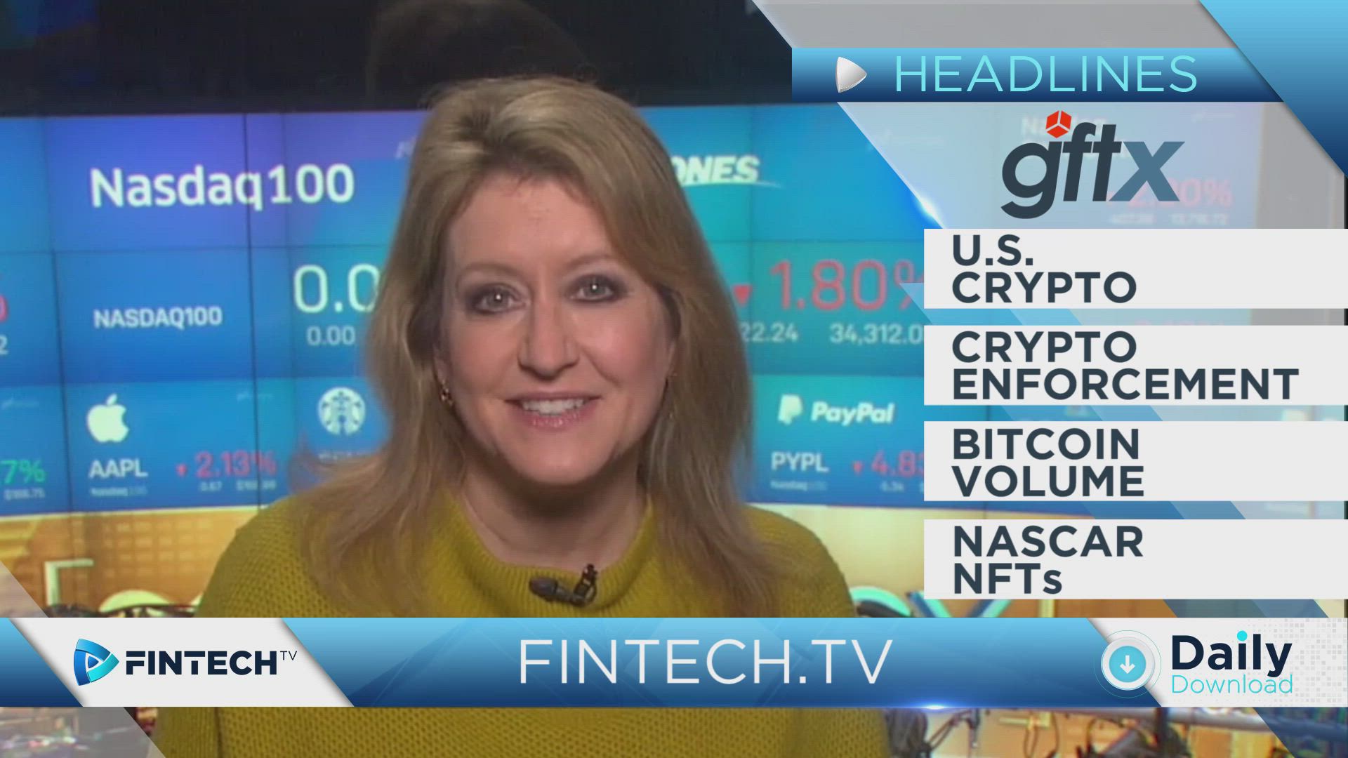 US Crypto Policy, FBI Crypto Enforcement, Crypto Trading Volume, Nascar NFTs