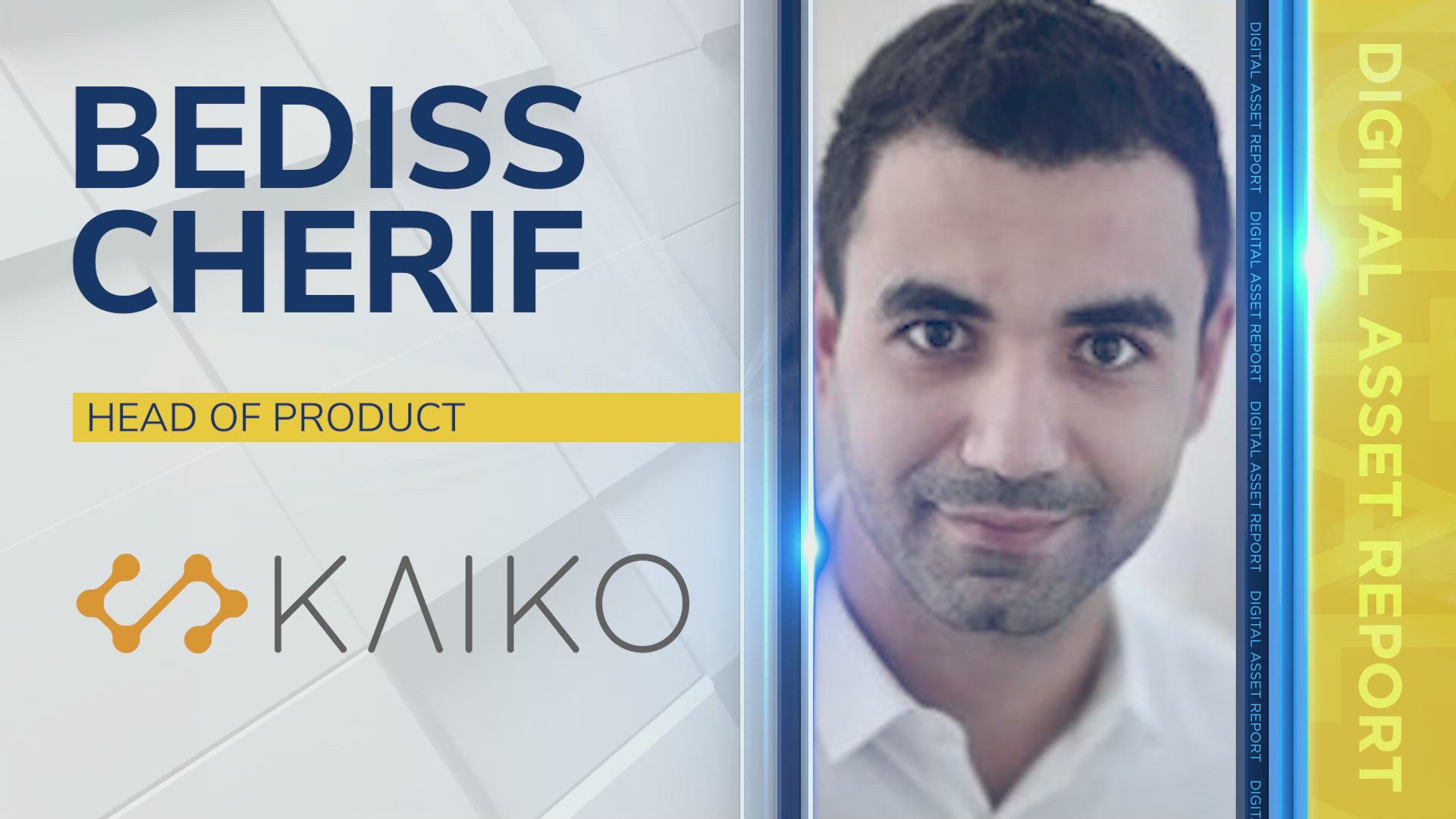 Investing in Digital Assets vs. Fiat with Bediss Cherif of Kaiko