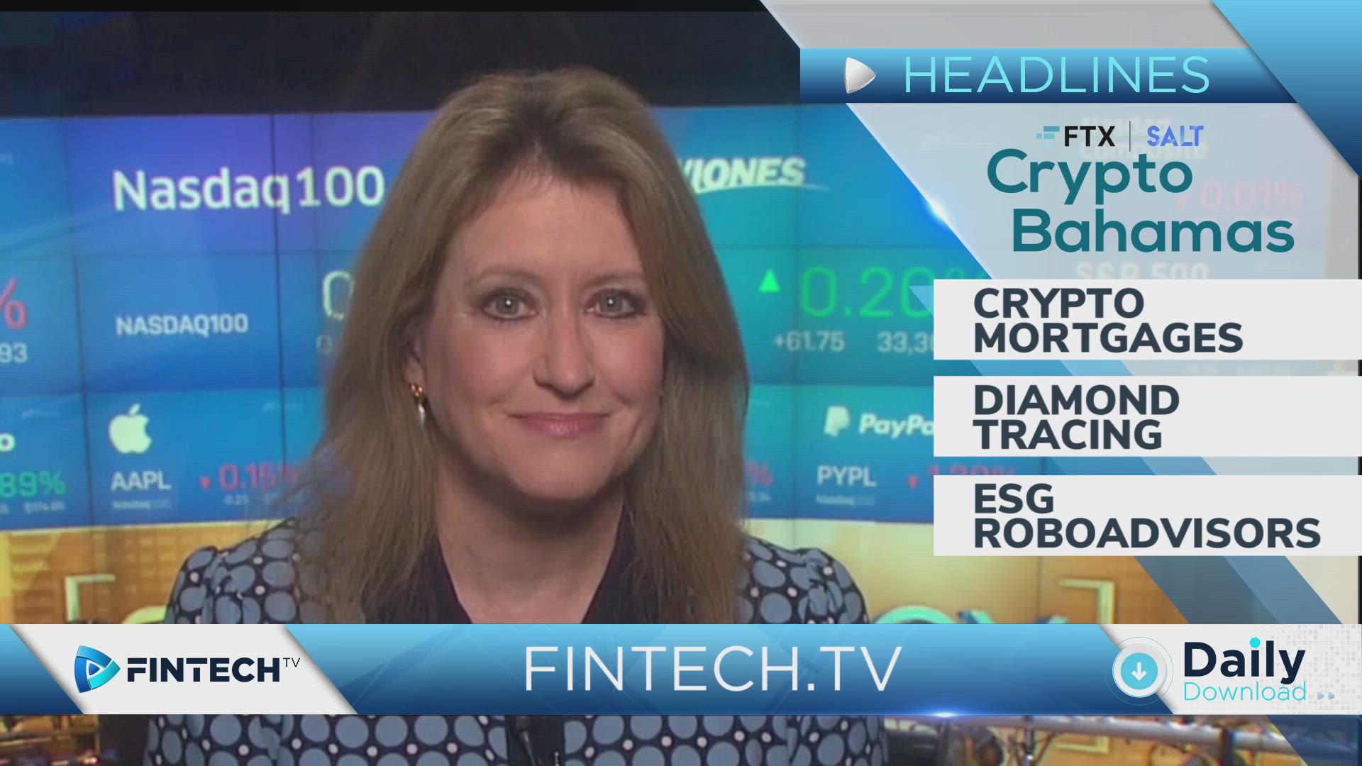 Crypto Bahamas, Crypto Home Mortgages, Blockchain for Diamond Traceability, ESG Investing