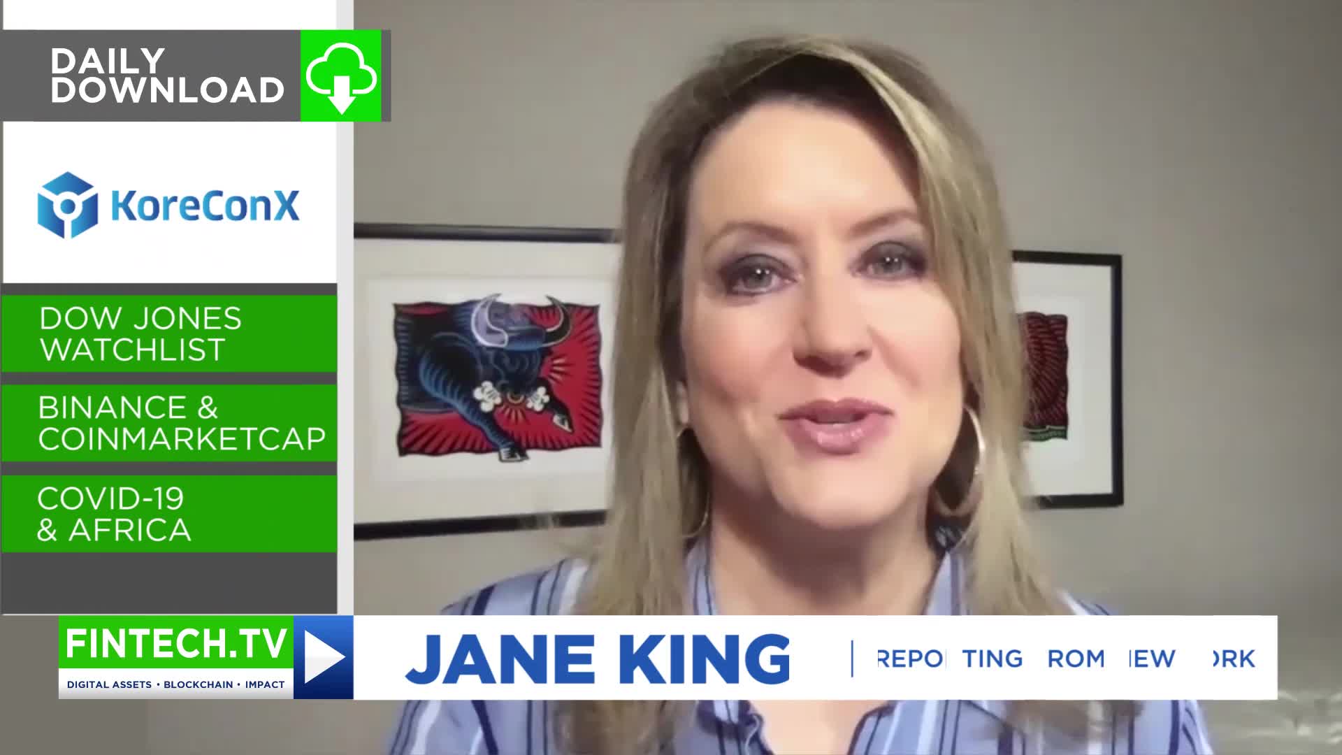 Daily Download: Dow Jones, Binance, COVID-19
