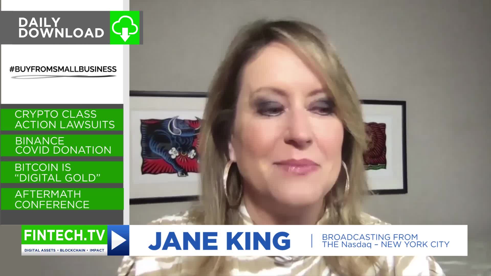 Daily Download: Crypto Class Action Lawsuits, Binance COVID Donation, Bitcoin Is “Digital Gold”, Aftermath Conference