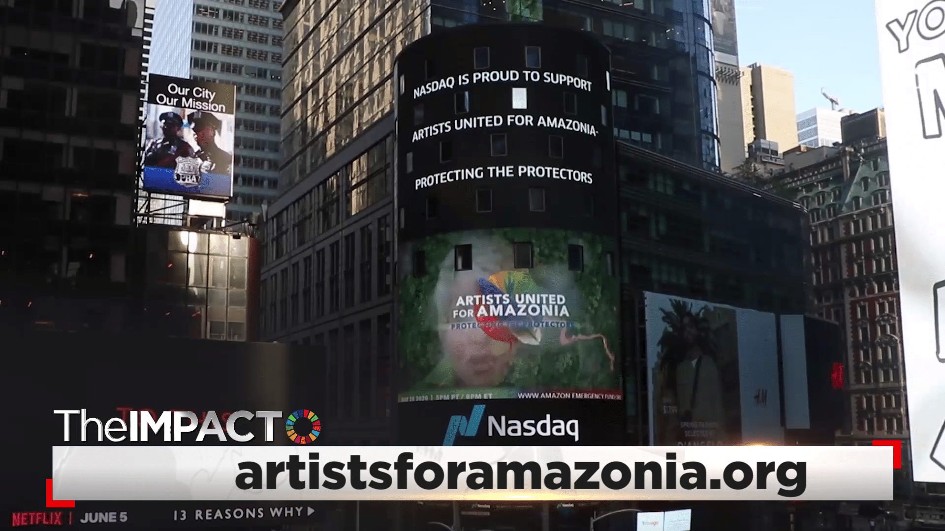 Nasdaq Supports Artists for Amazonia