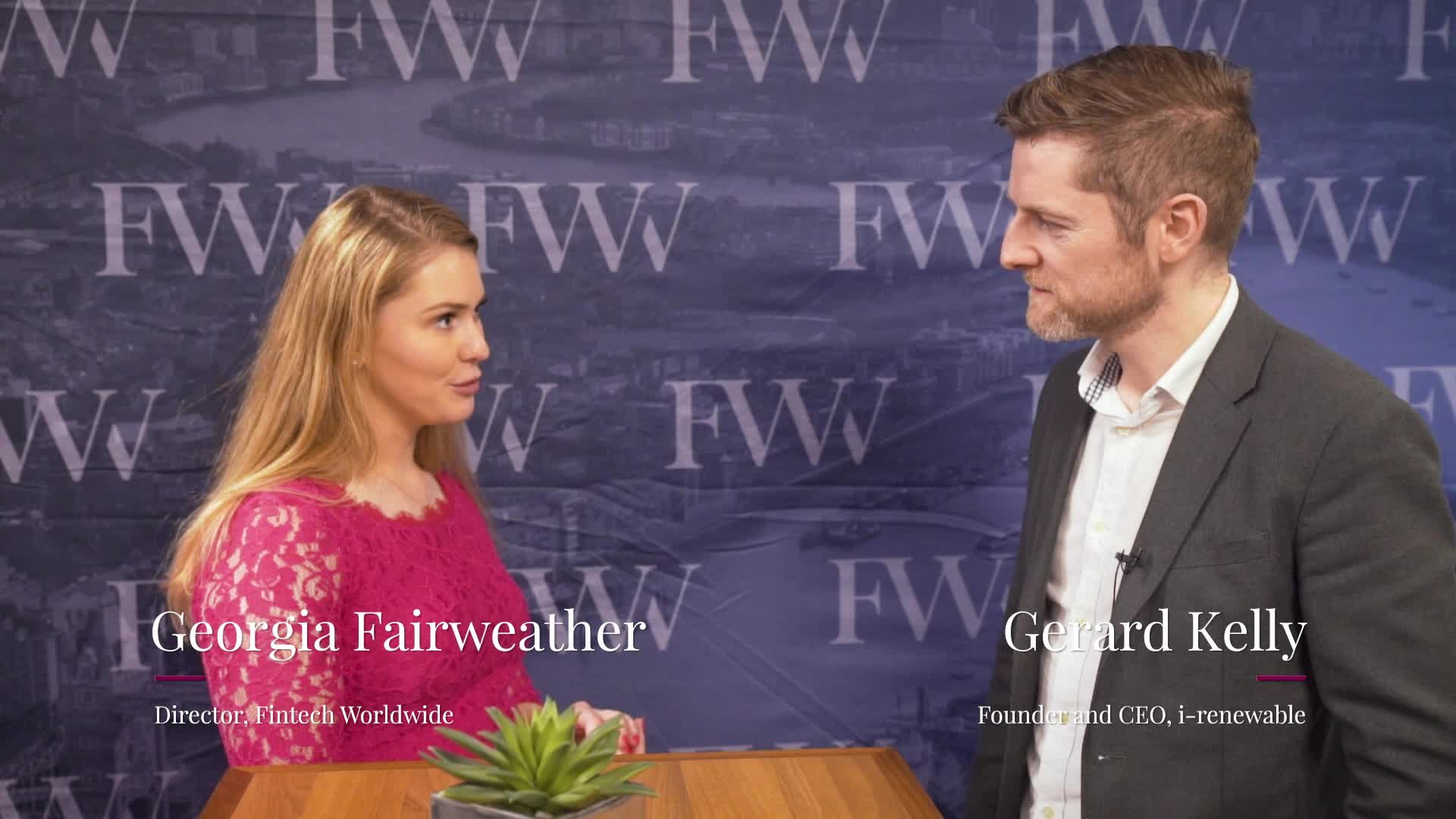 Gerard Kelly, Co-founder and CEO- Irenewable