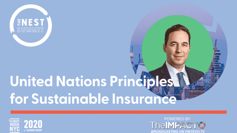 United Nations Principles for Sustainable Insurance with Christian Mumenthaler