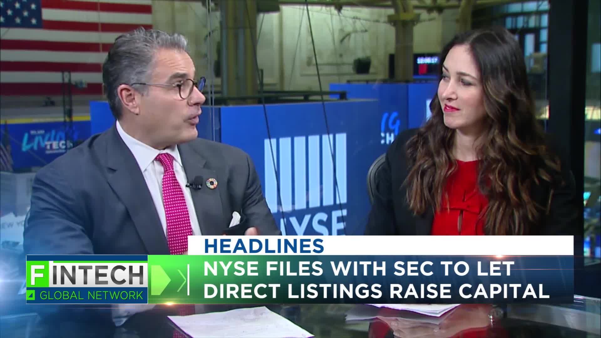 HEADLINES: NYSE FILES WITH SEC TO LET DIRECT LISTINGS RAISE CAPITAL
