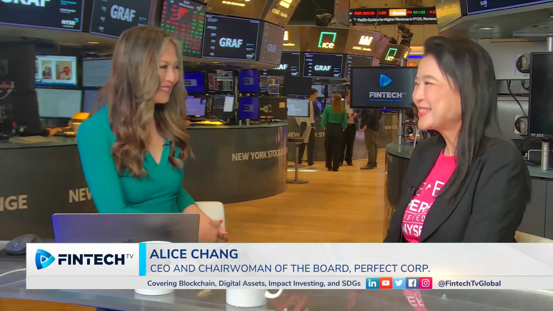 The intersection of fashion and technology Alice Chang, CEO and Chairwoman of the Board, Perfect Corp.
