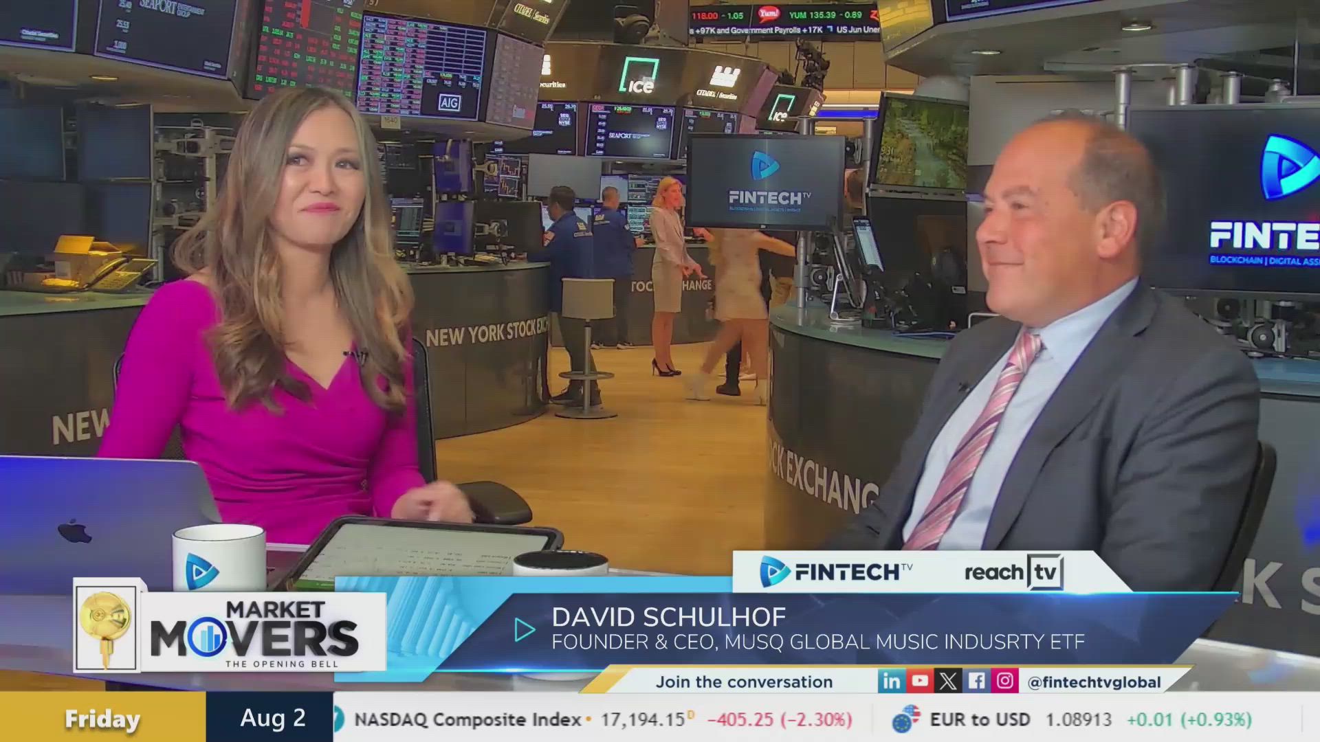 Music’s golden era: Streaming, live events, and new AI legislation with David Schulhof, Founder and CEO, MUSQ Global Music Industry ETF
