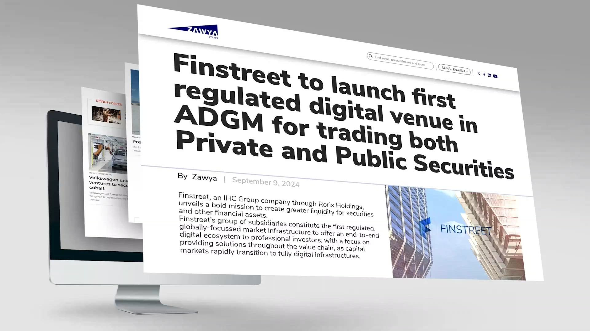 What Finstreet’s first regulated digital venue in ADGM means for investors and companies