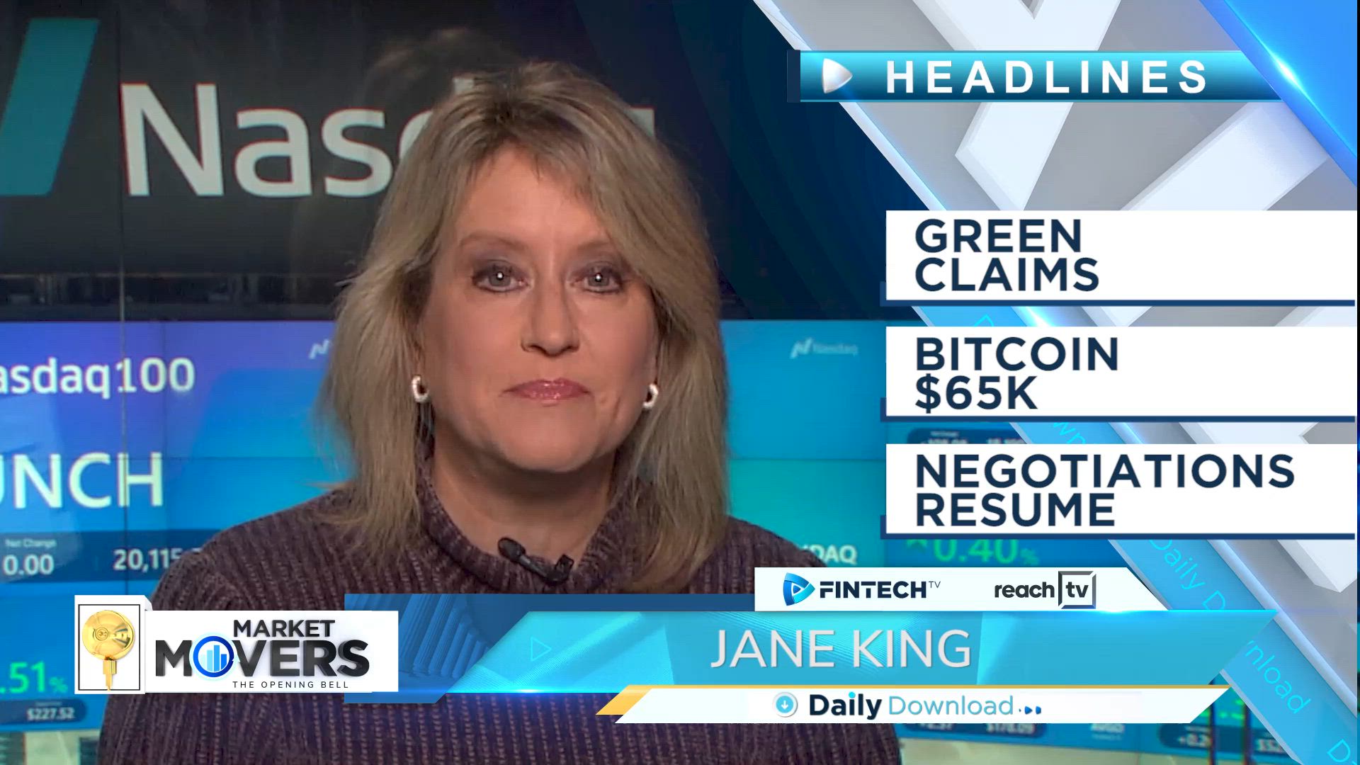 Green claims, Bitcoin surge, and Boeing negotiations resume with Jane King