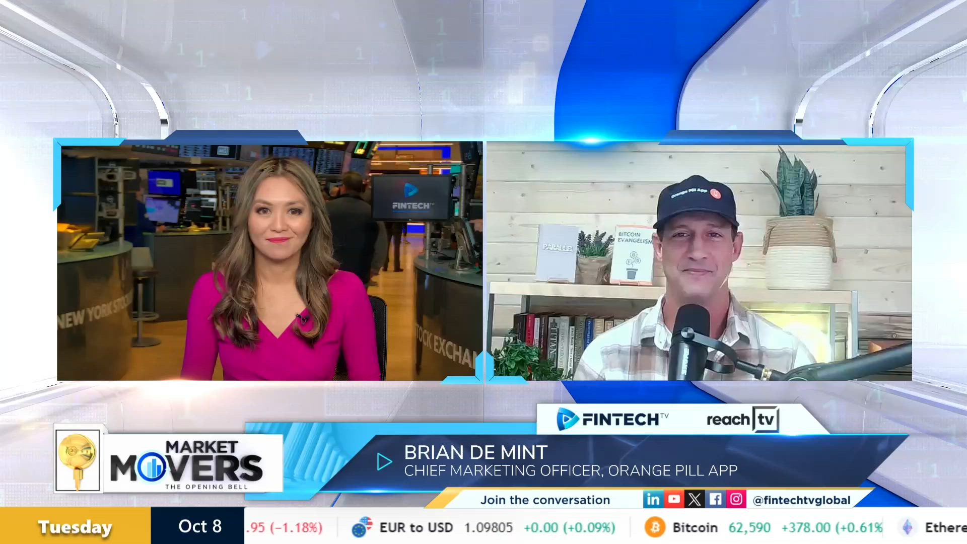 Is ‘uptober’ coming for Bitcoin?  with Brian De Mint, CMO, Orange Pill App