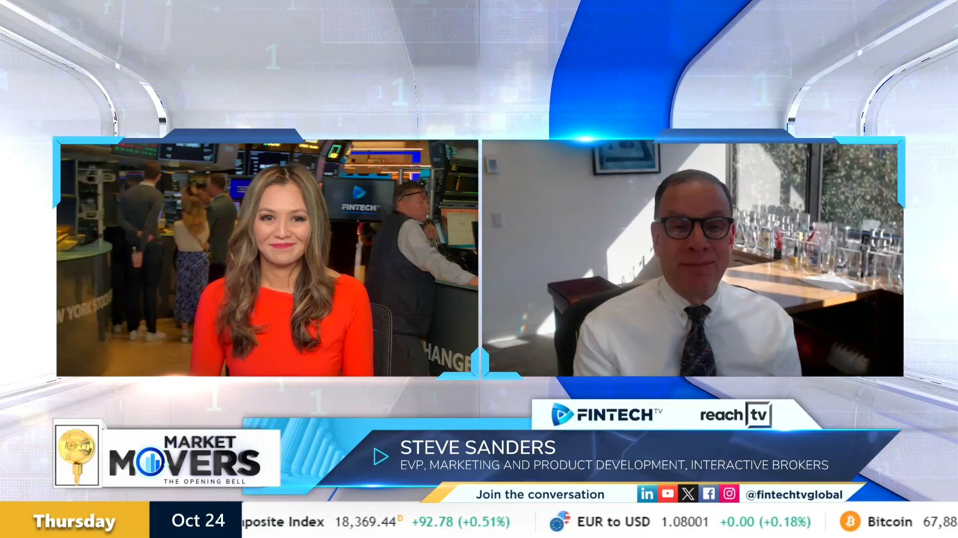 Legislation & regulations that will impact the election with Steve Sanders, EVP of Marketing & Product Development, Interactive Brokers