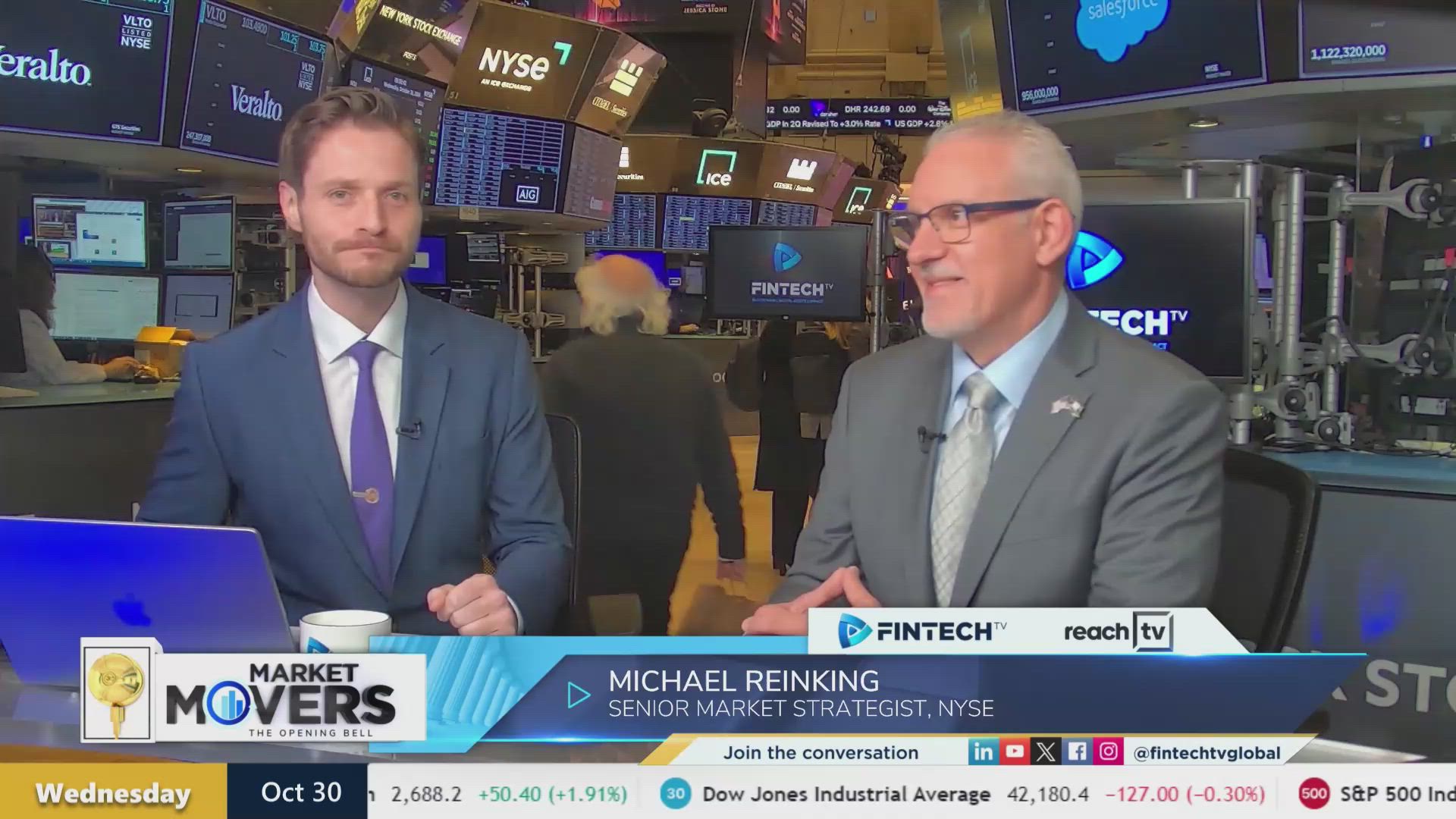 MAG 7 earnings, key economic data, & upcoming election affecting the markets with Michael Reinking, Senior Market Strategist at the NYSE