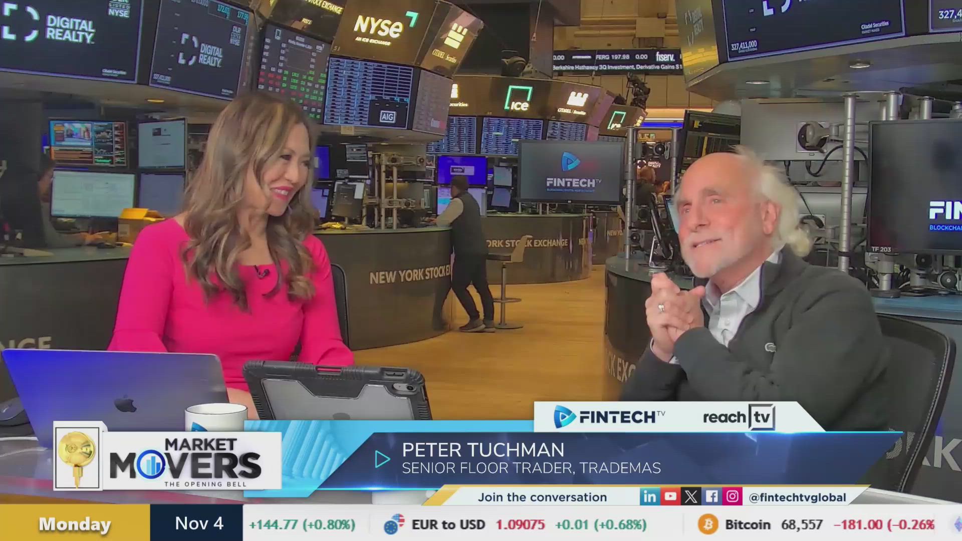 Peter Tuchman breaks down how the U.S. election is affecting financial markets