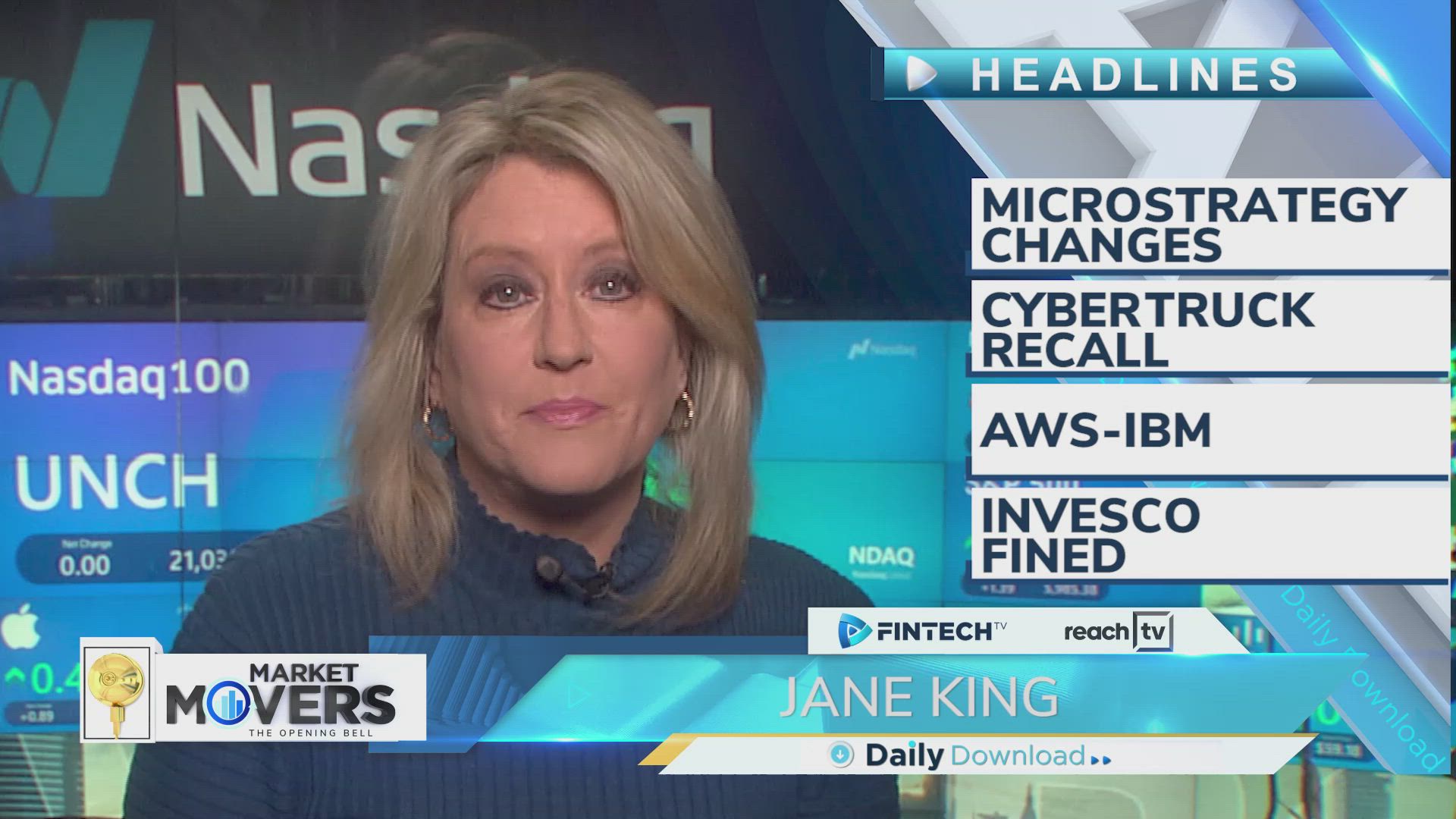 MicroStrategy Changes, Cybertruck Recall, AWS-IBM, Invesco Fined