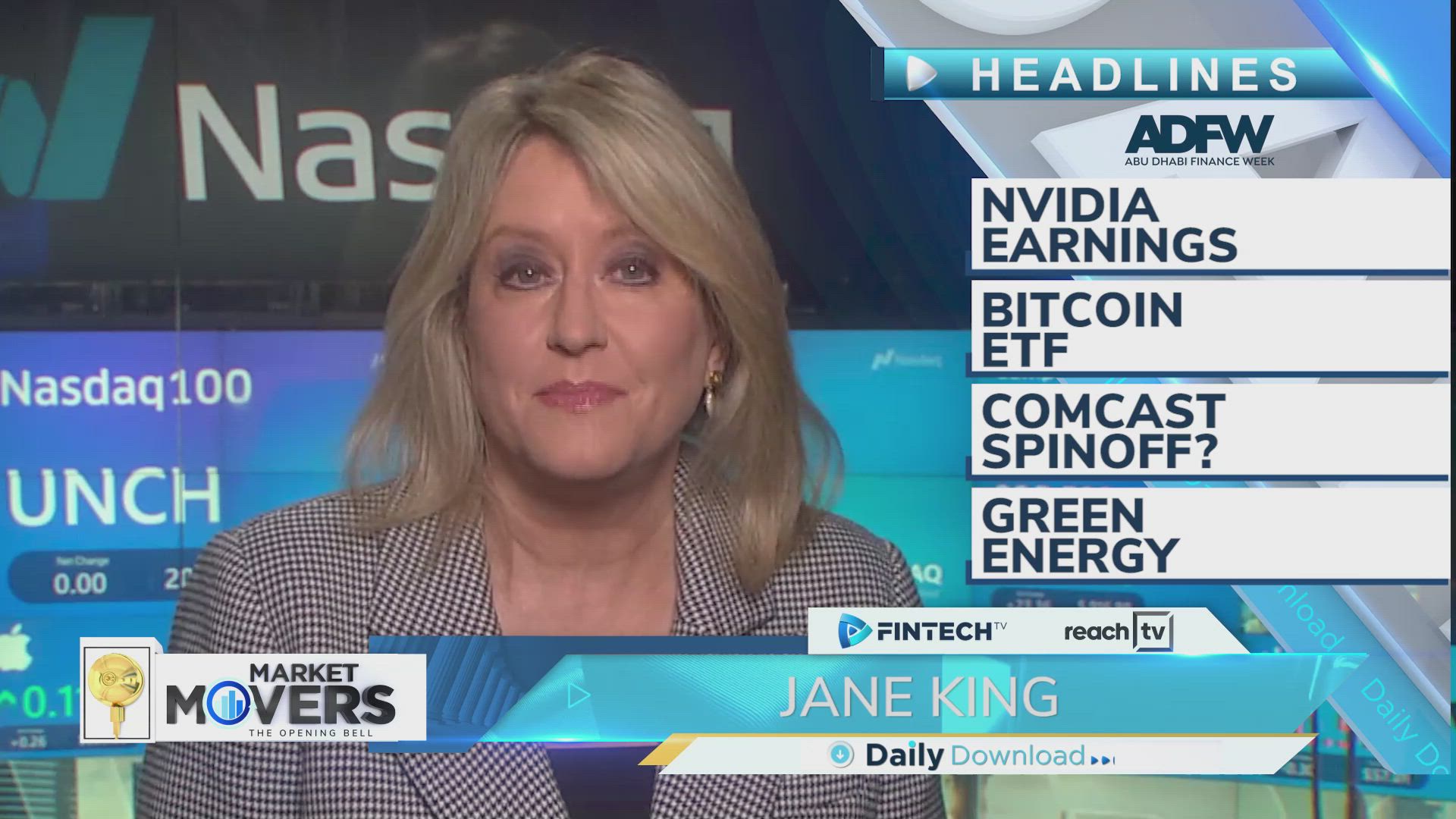 Nvidia earnings, Bitcoin ETF, Comcast spinoff?, Green energy