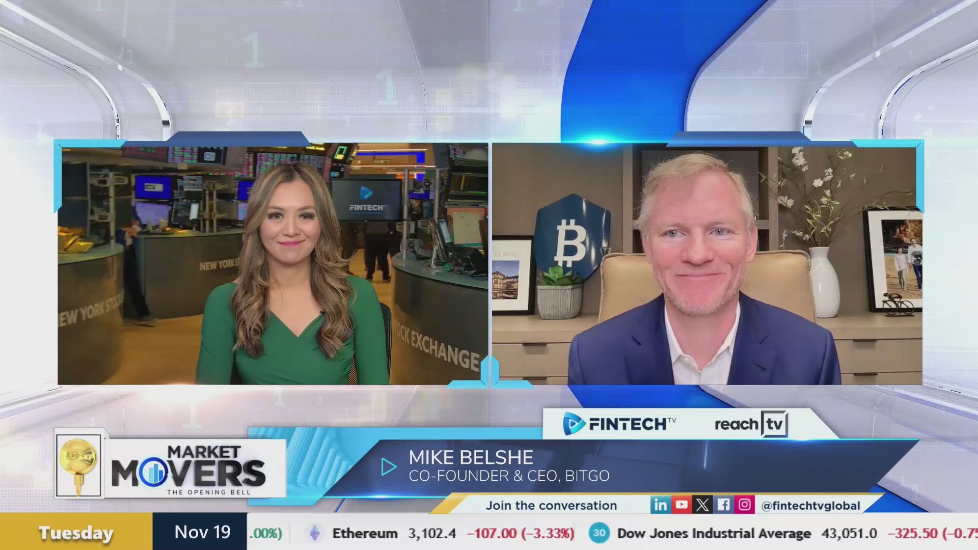 Forecasting expectations for crypto regulations and a strategic Bitcoin reserve for 2025 with Mike Belshe, Co-Founder & CEO, BitGo