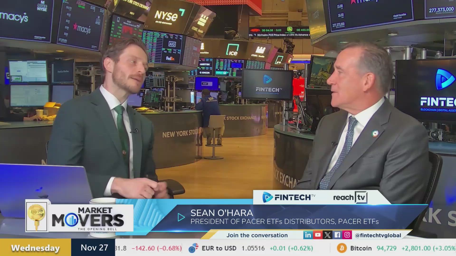 The significance of ETF inflows nearing $1T in 2024 with Sean O’Hara, President of Pacer ETFs & Distributors at Pacer ETFs