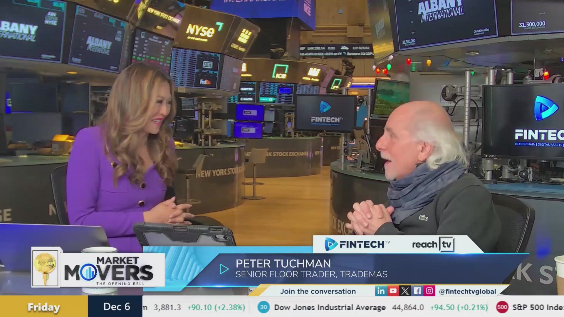 U.S. jobs report and market outlook for 2025 with Peter Tuchman, Senior Floor Trader at TradeMas