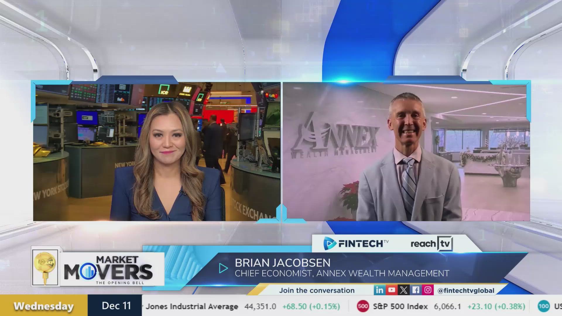 Latest inflation figures and what to expect for the last fed meeting of 2024 with Brian Jacobsen, Chief Economist at Annex Wealth Management