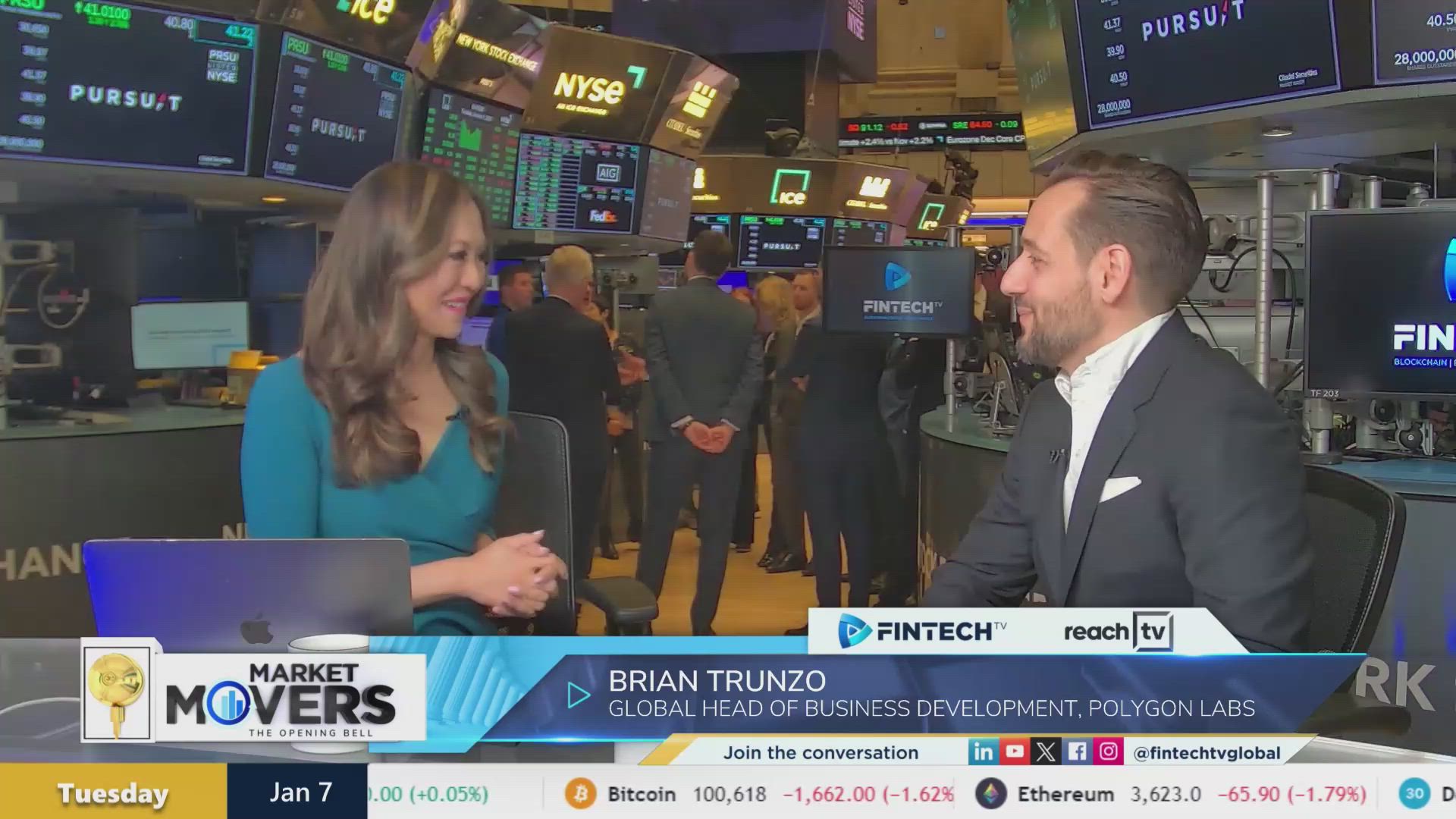 Real world asset tokenization poised for growth in 2025 with Brian Trunzo, Global Head of Business Development at Polygon Labs