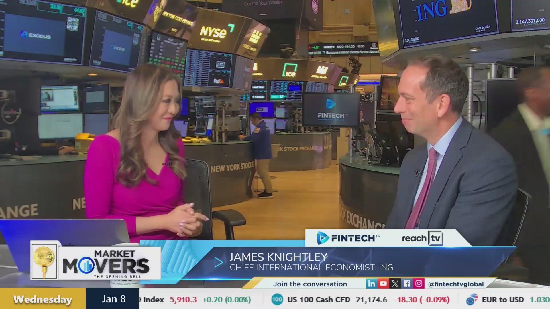 Employment data’s impact on the economy with James Knightly, Chief International Economist at ING