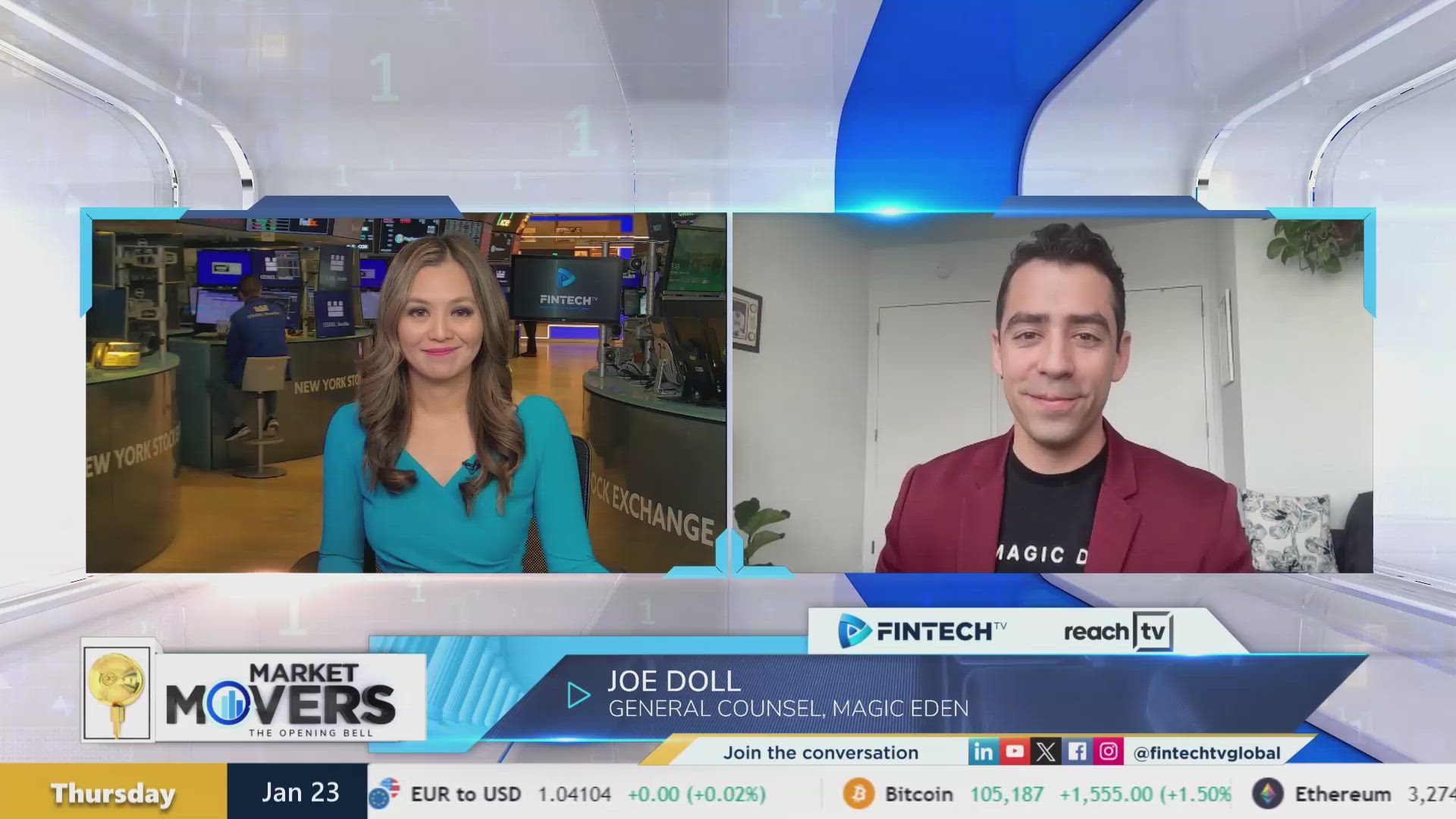 Monitoring the SEC’s case against Coinbase with Joe Doll, General Counsel, Magic Eden