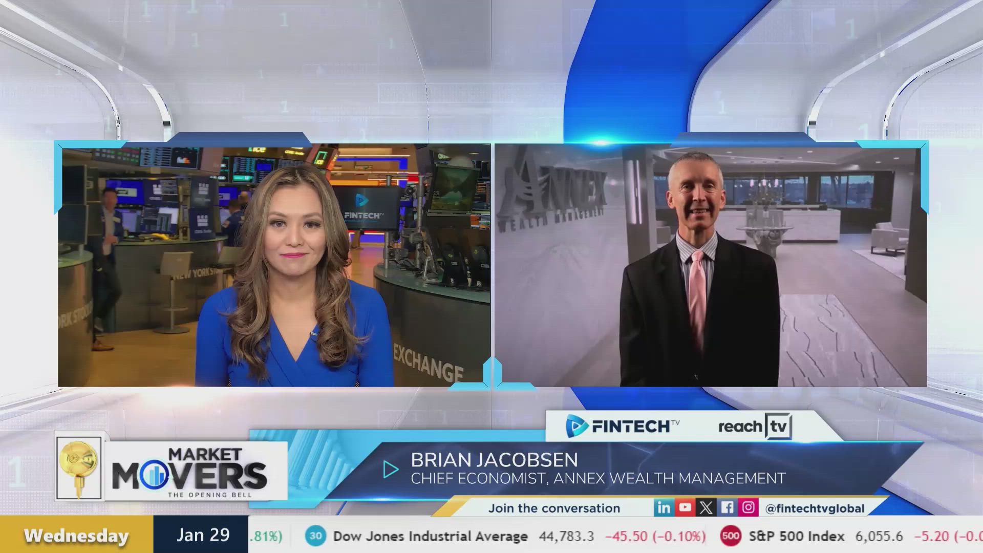 Tech stocks experience volatility with DeepSeek news & fed rate cut decision looming with Brian Jacobsen