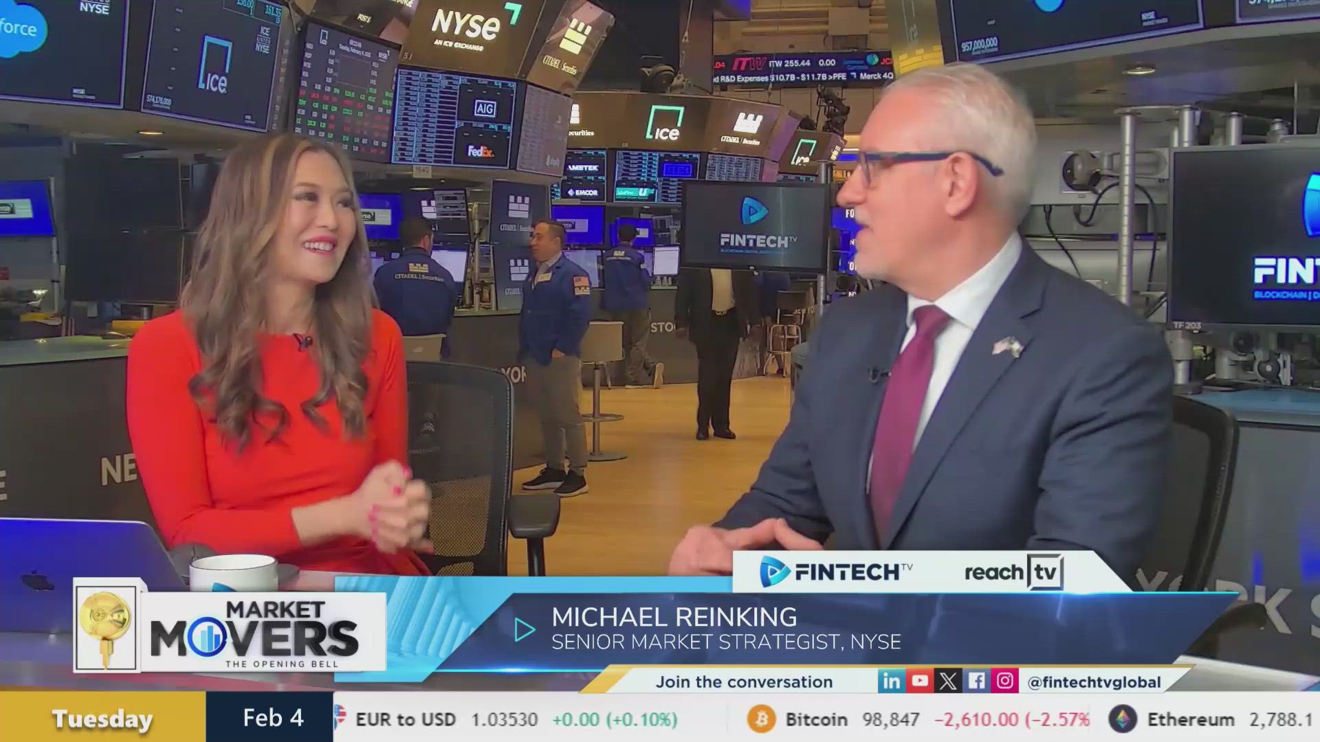 Market’s reaction to delayed tariff with Michael Reinking
