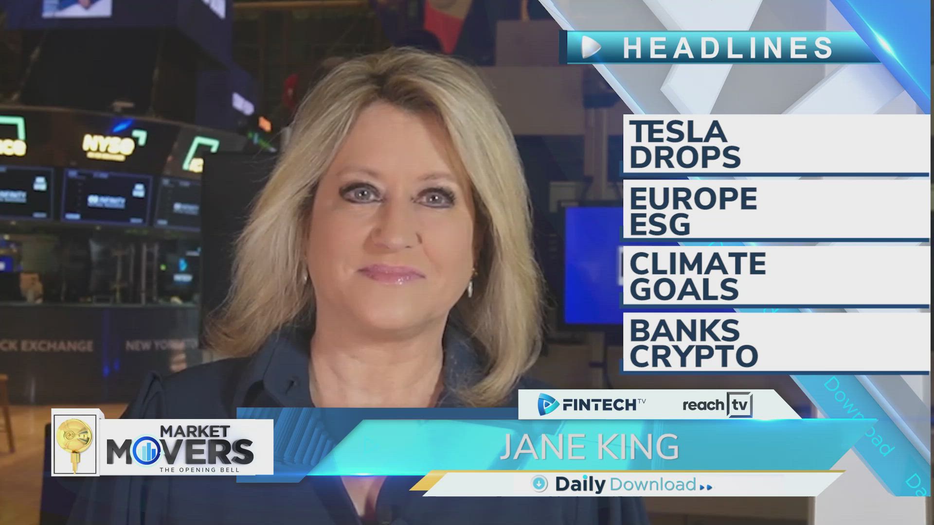 Tesla drops, Europe ESG, Climate goals, Banks crypto