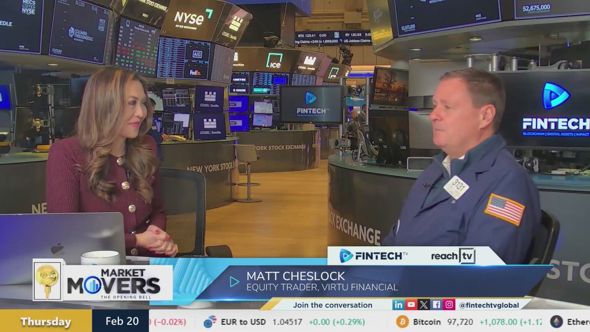 Navigating tariff policy as S&P 500 hits new record | Matt Cheslock, Equity Trader @ Virtu Financial |