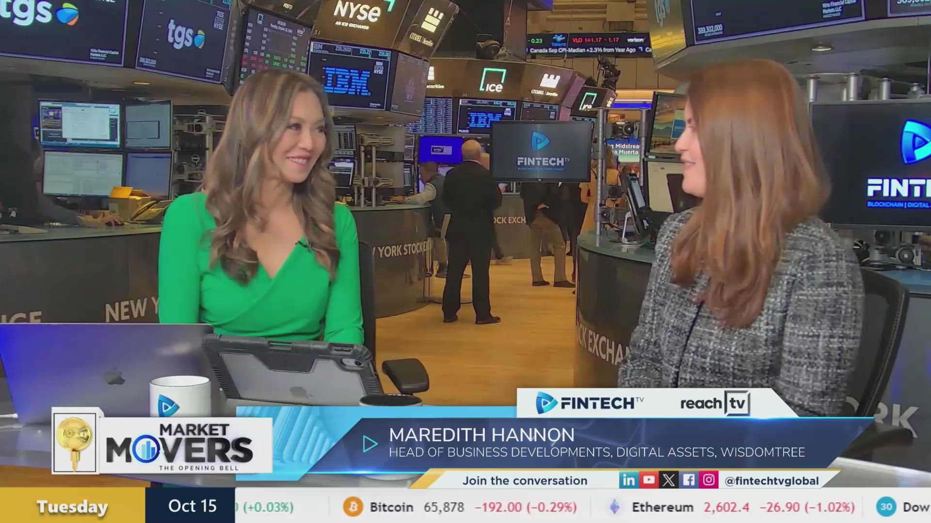 How tokenization could reach $30 trillion by 2030? with Maredith Hannon, 
Head of Business Development, Digital Assets at WisdomTree